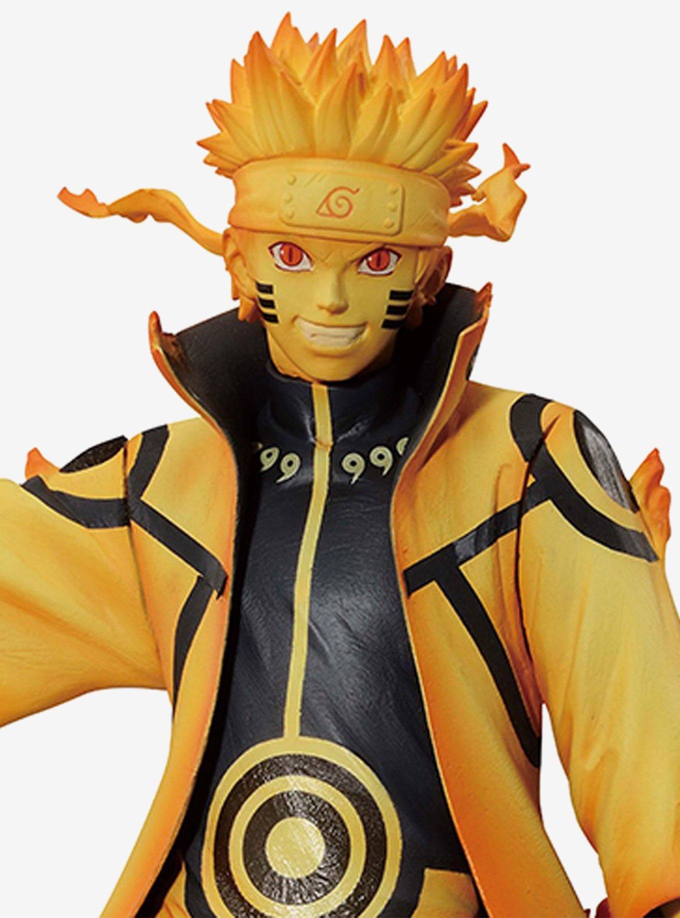 Bandai Spirits Naruto Shippuden Ichibansho Masterlise Naruto Uzumaki (Kurama Link Mode) Figure, , alternate