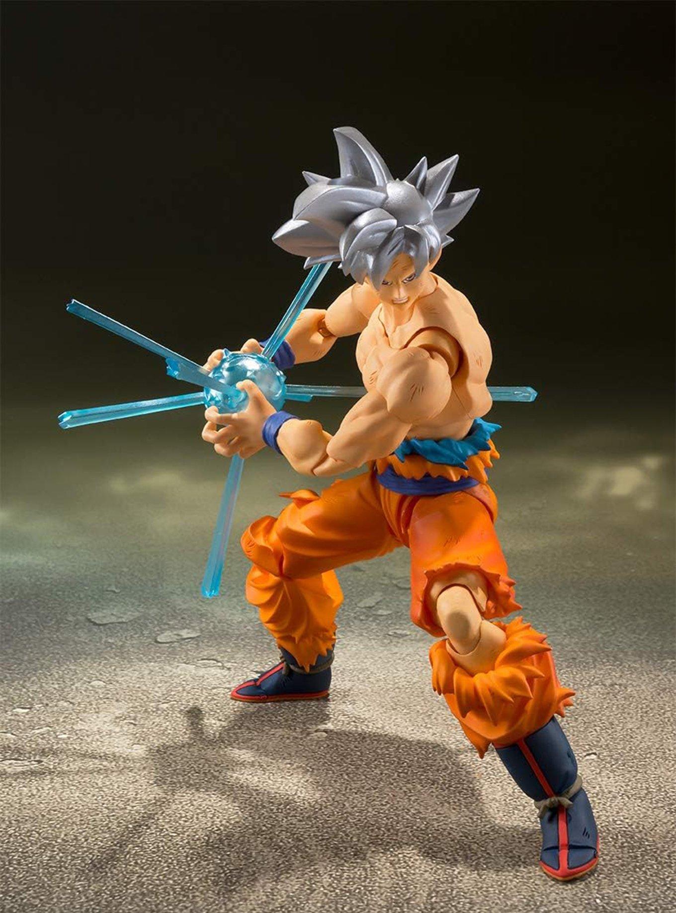 Bandai Spirits Dragon Ball Super S.H.Figuarts Goku (Ultra Instinct) Figure, , alternate