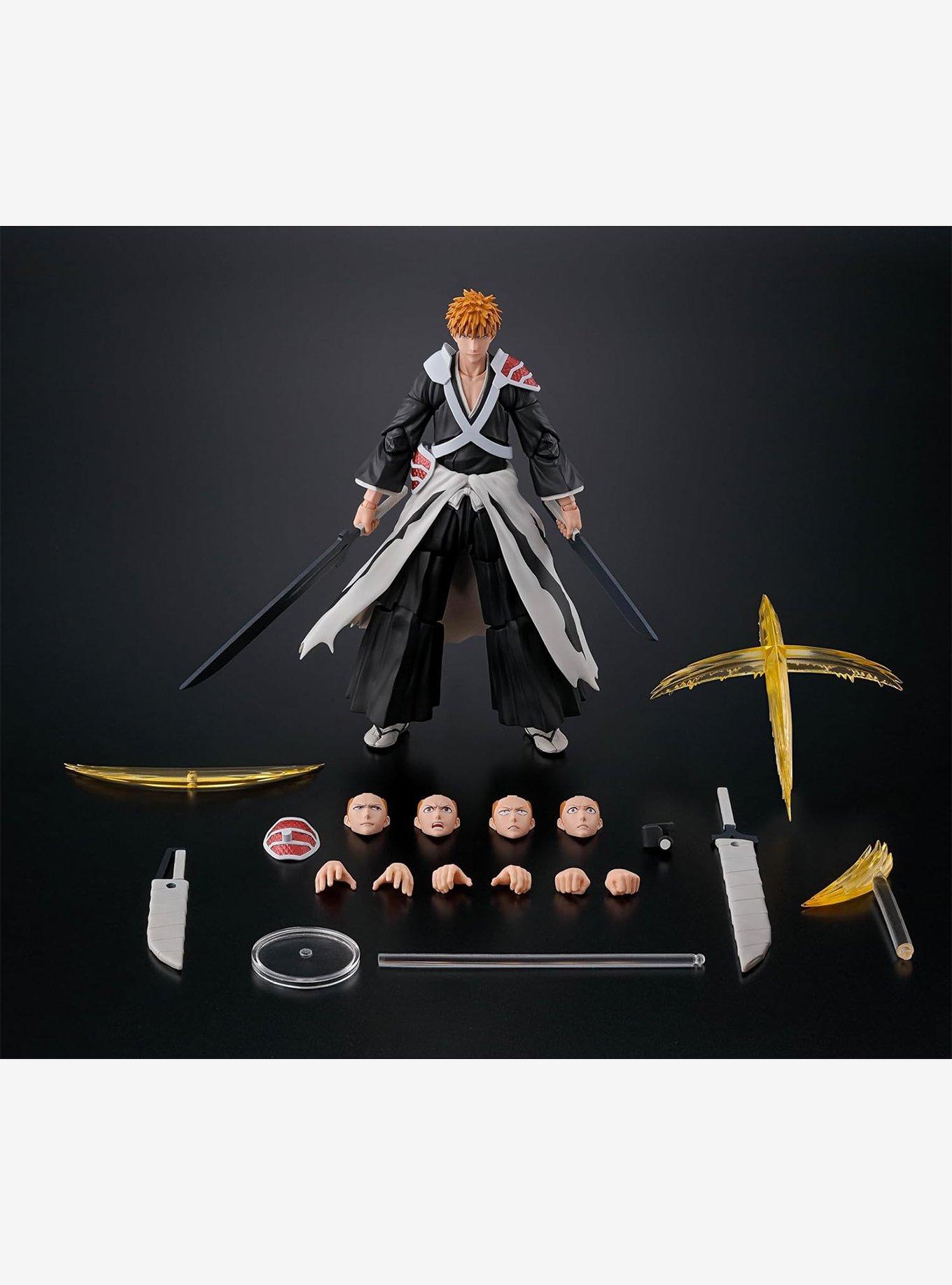 Bandai Spirits BLEACH: Thoudand-Year Blood War S.H. Figuarts Ichigo Kurosaki (Dual Zangetsu) Figure, , hi-res