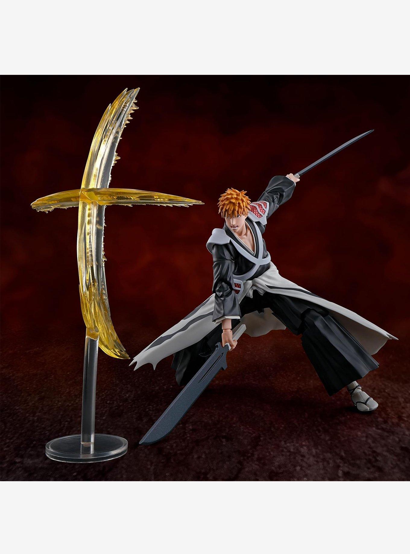 Bandai Spirits BLEACH: Thoudand-Year Blood War S.H. Figuarts Ichigo Kurosaki (Dual Zangetsu) Figure, , alternate