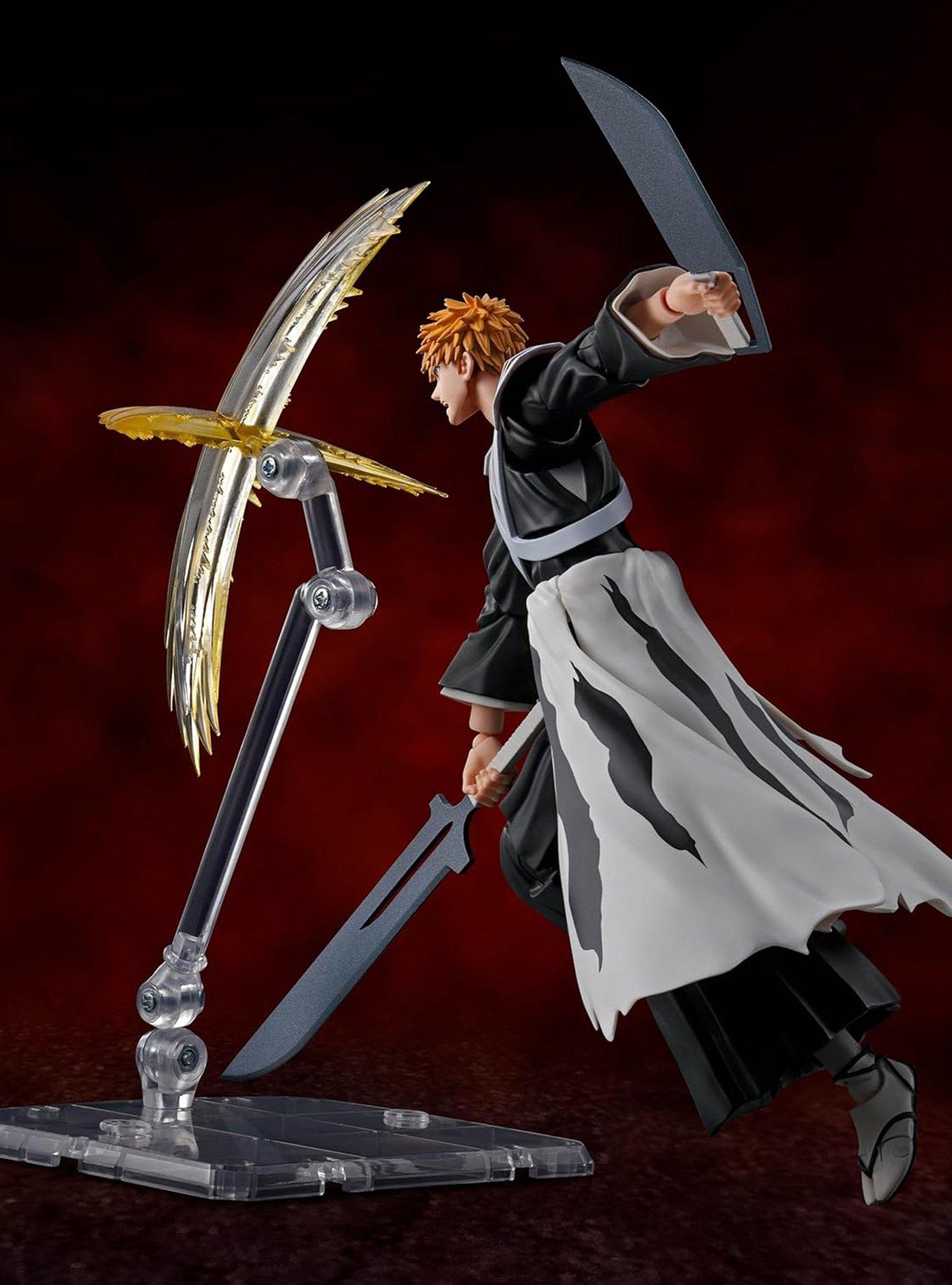 Bandai Spirits BLEACH: Thoudand-Year Blood War S.H. Figuarts Ichigo Kurosaki (Dual Zangetsu) Figure, , alternate