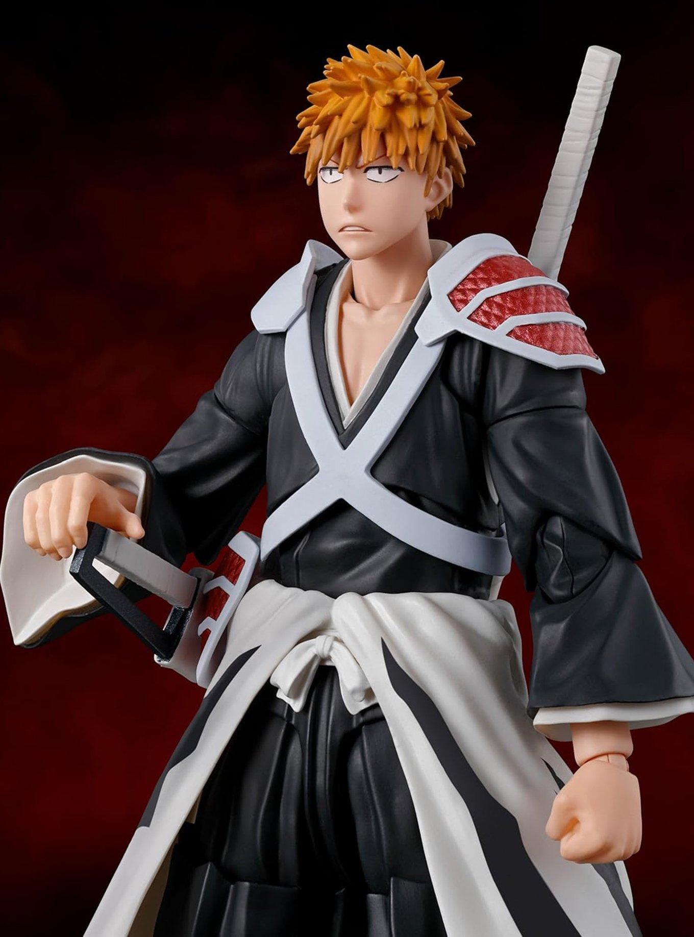 Bandai Spirits BLEACH: Thoudand-Year Blood War S.H. Figuarts Ichigo Kurosaki (Dual Zangetsu) Figure, , alternate