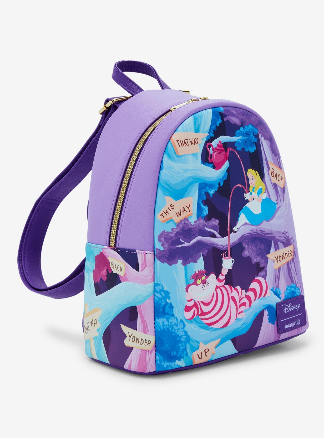 Loungefly Disney Alice In Wonderland Alice & Cheshire Cat Mini Backpack, , hi-res