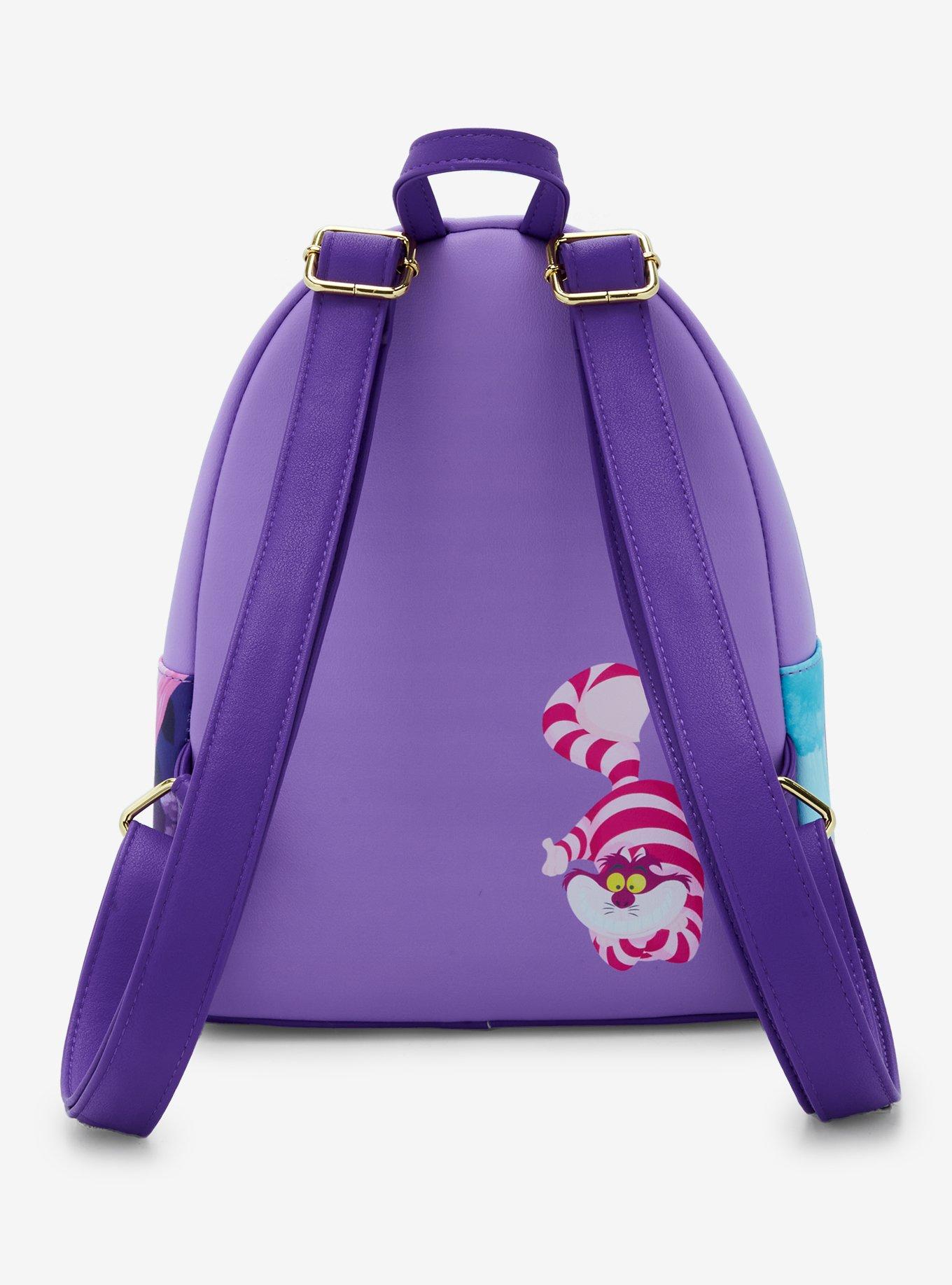 Loungefly Disney Alice In Wonderland Alice & Cheshire Cat Mini Backpack, , alternate