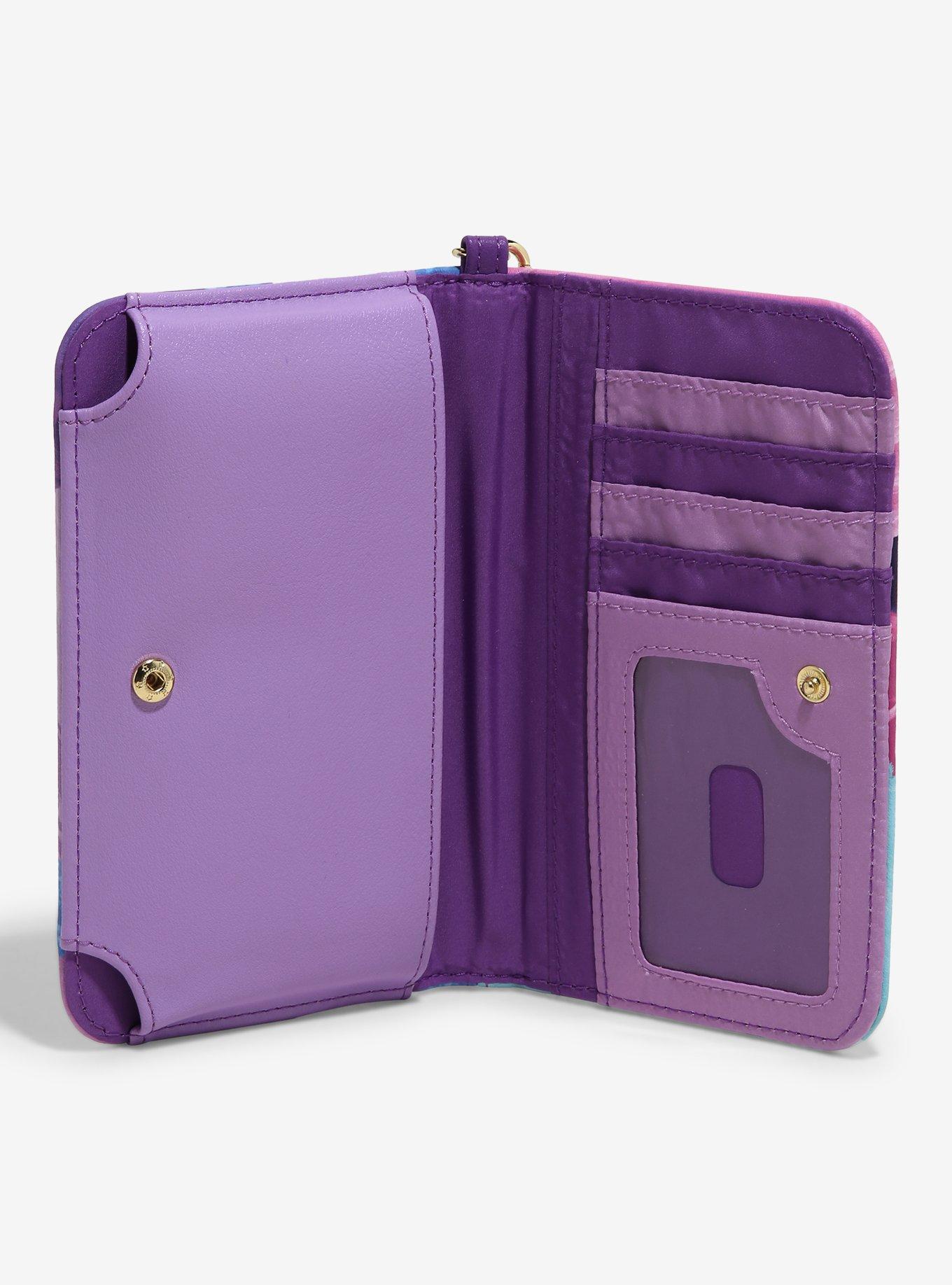 Loungefly Disney Alice In Wonderland Alice & Cheshire Cat Tech Wallet, , alternate
