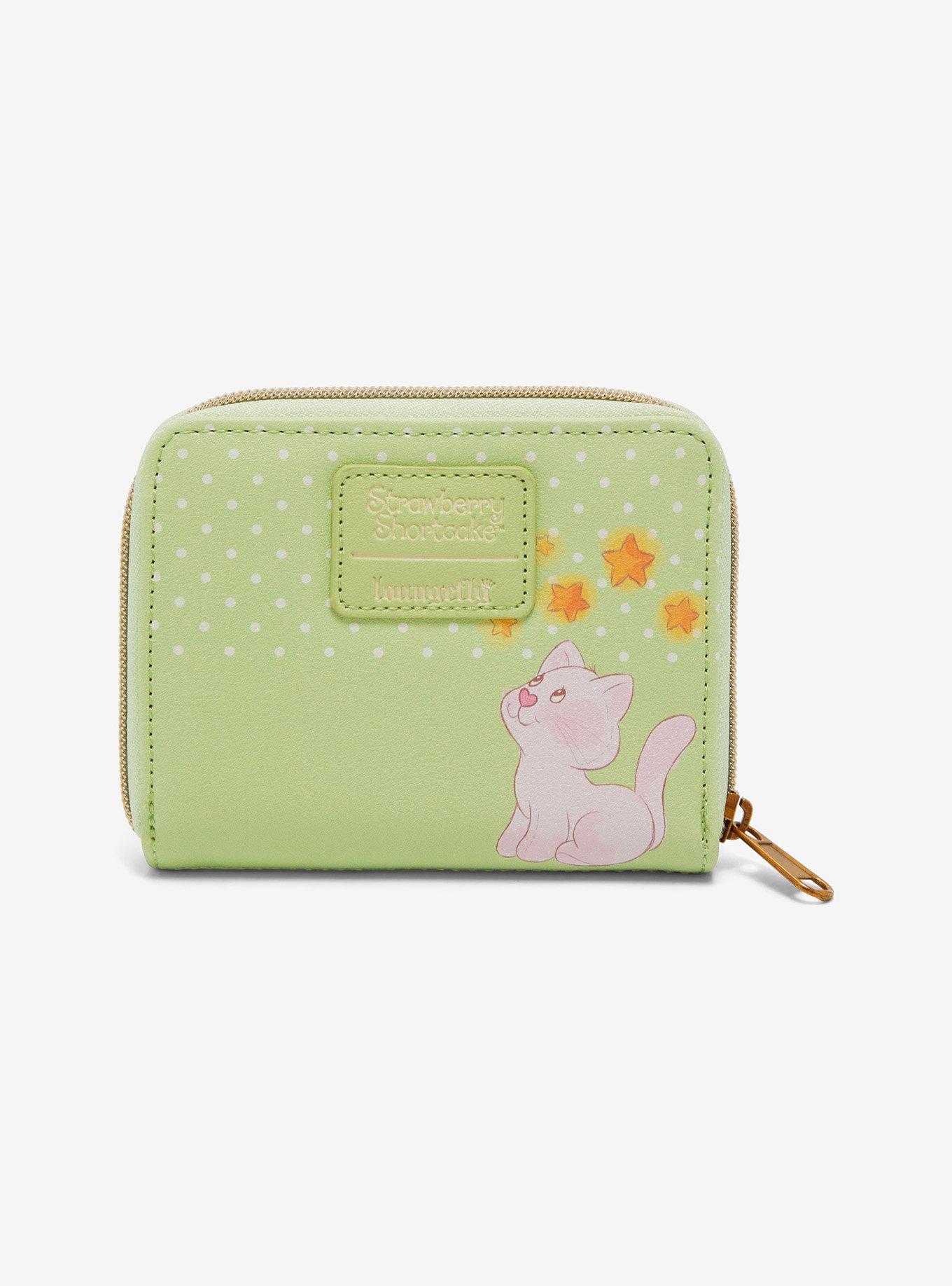 Loungefly Strawberry Shortcake Slumber Party Mini Zipper Wallet, , alternate