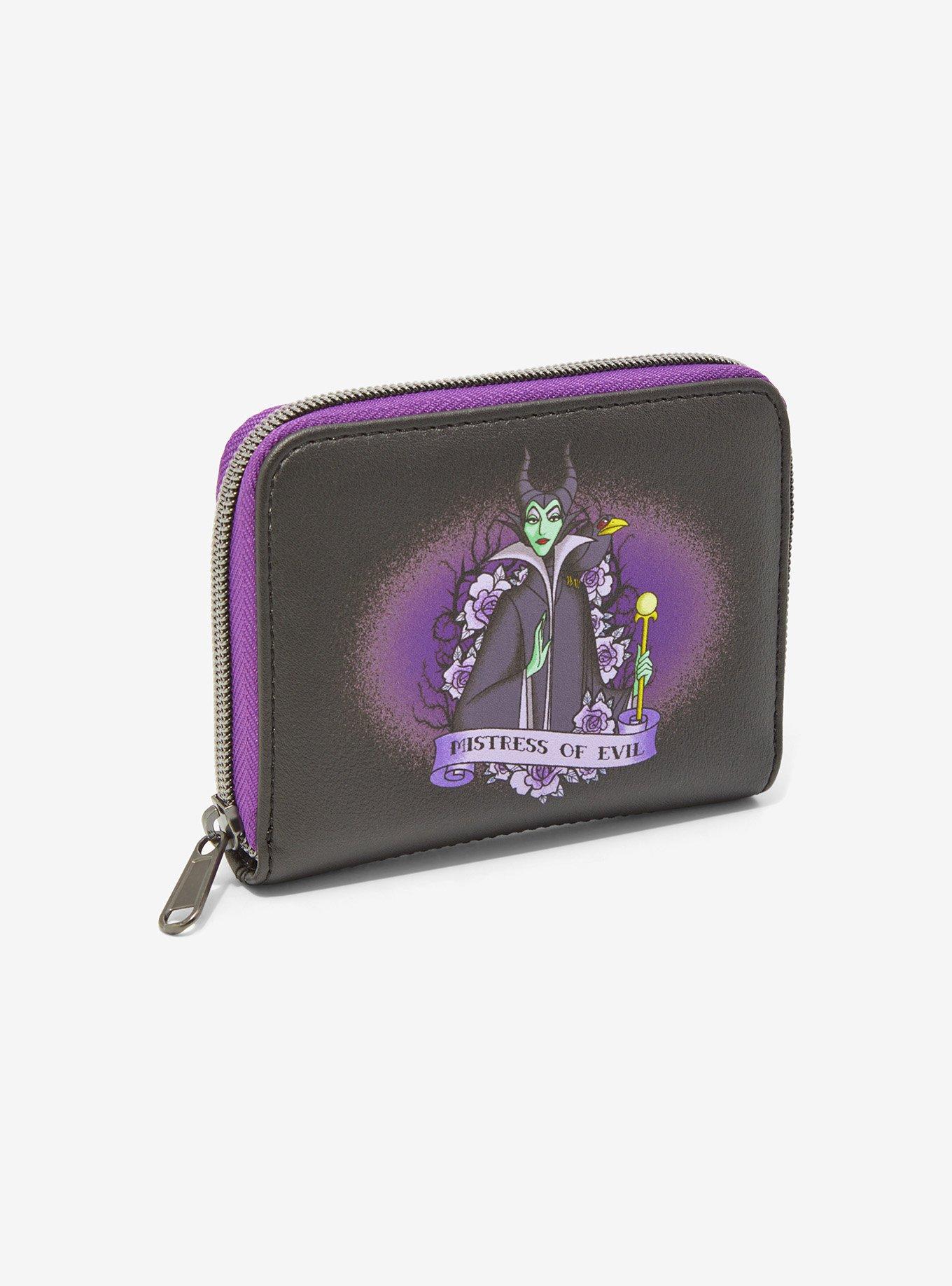 Loungefly Maleficent Mistress Of Evil Mini Zipper Wallet, , hi-res