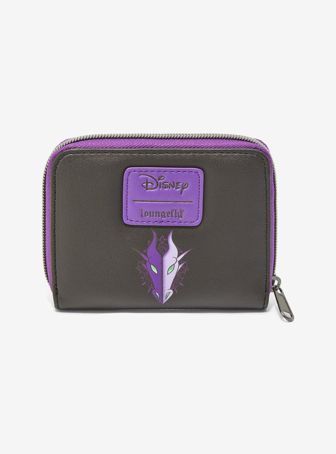Loungefly Maleficent Mistress Of Evil Mini Zipper Wallet, , alternate