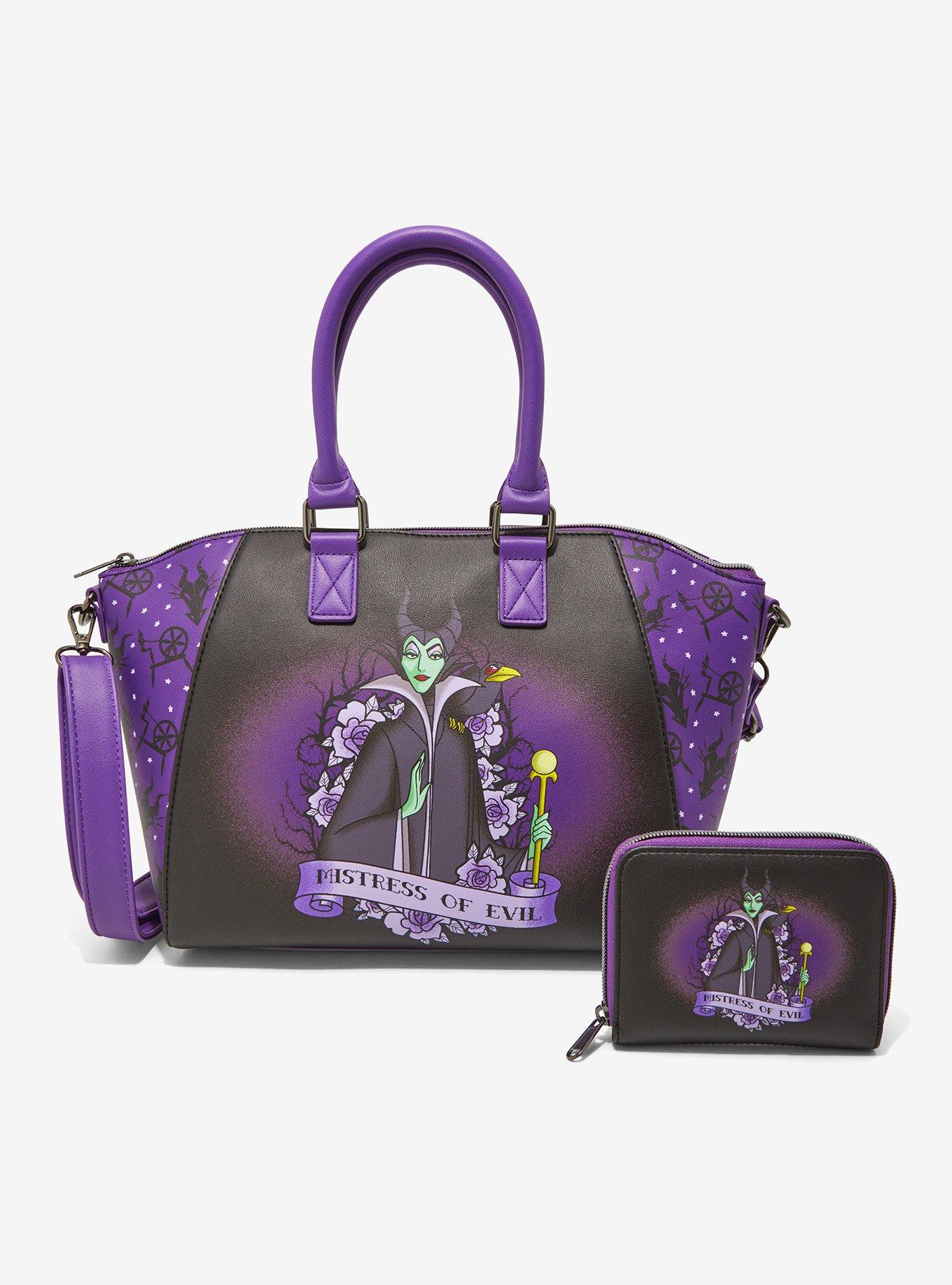 Loungefly Maleficent Mistress Of Evil Mini Zipper Wallet, , alternate