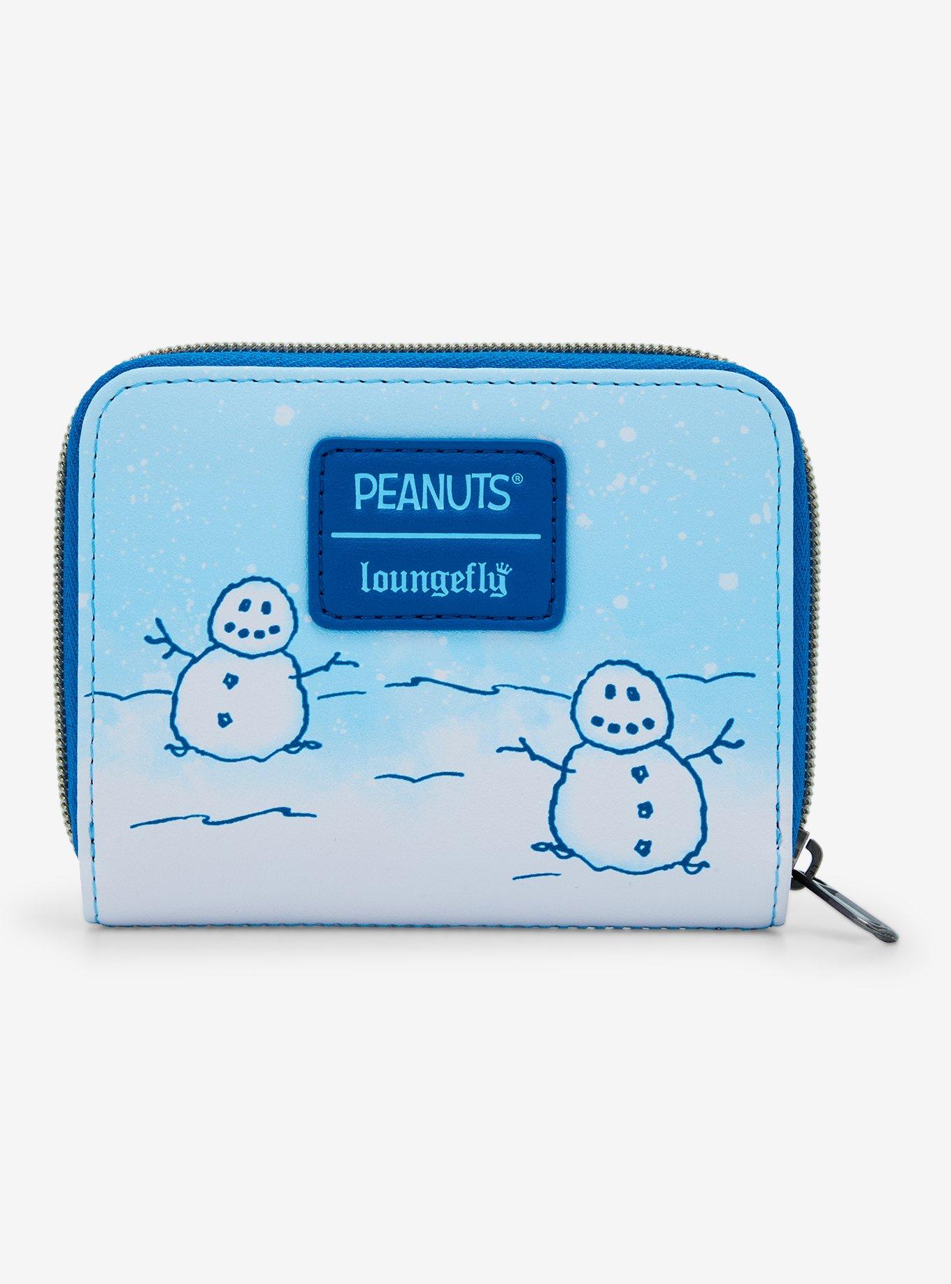 Loungefly Peanuts Snoopy & Woodstock Puffer Jackets Mini Zipper Wallet, , alternate