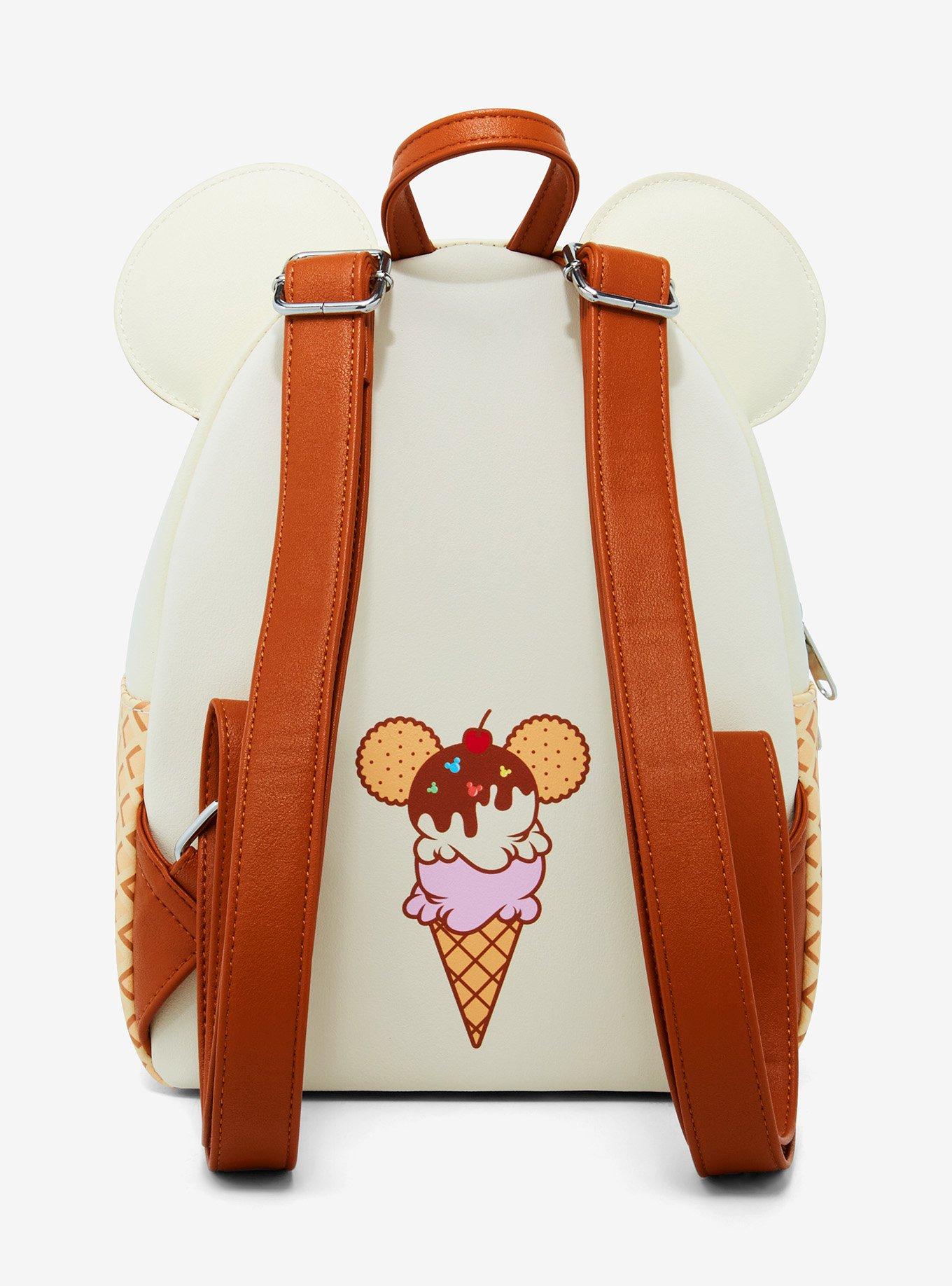 Loungefly Disney Mickey Mouse Ice Cream Mini Backpack, , alternate