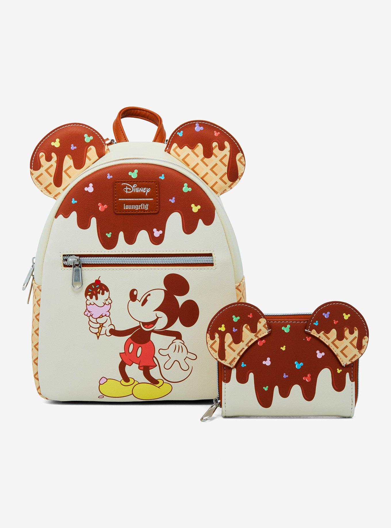 Loungefly Disney Mickey Mouse Ice Cream Mini Backpack, , alternate