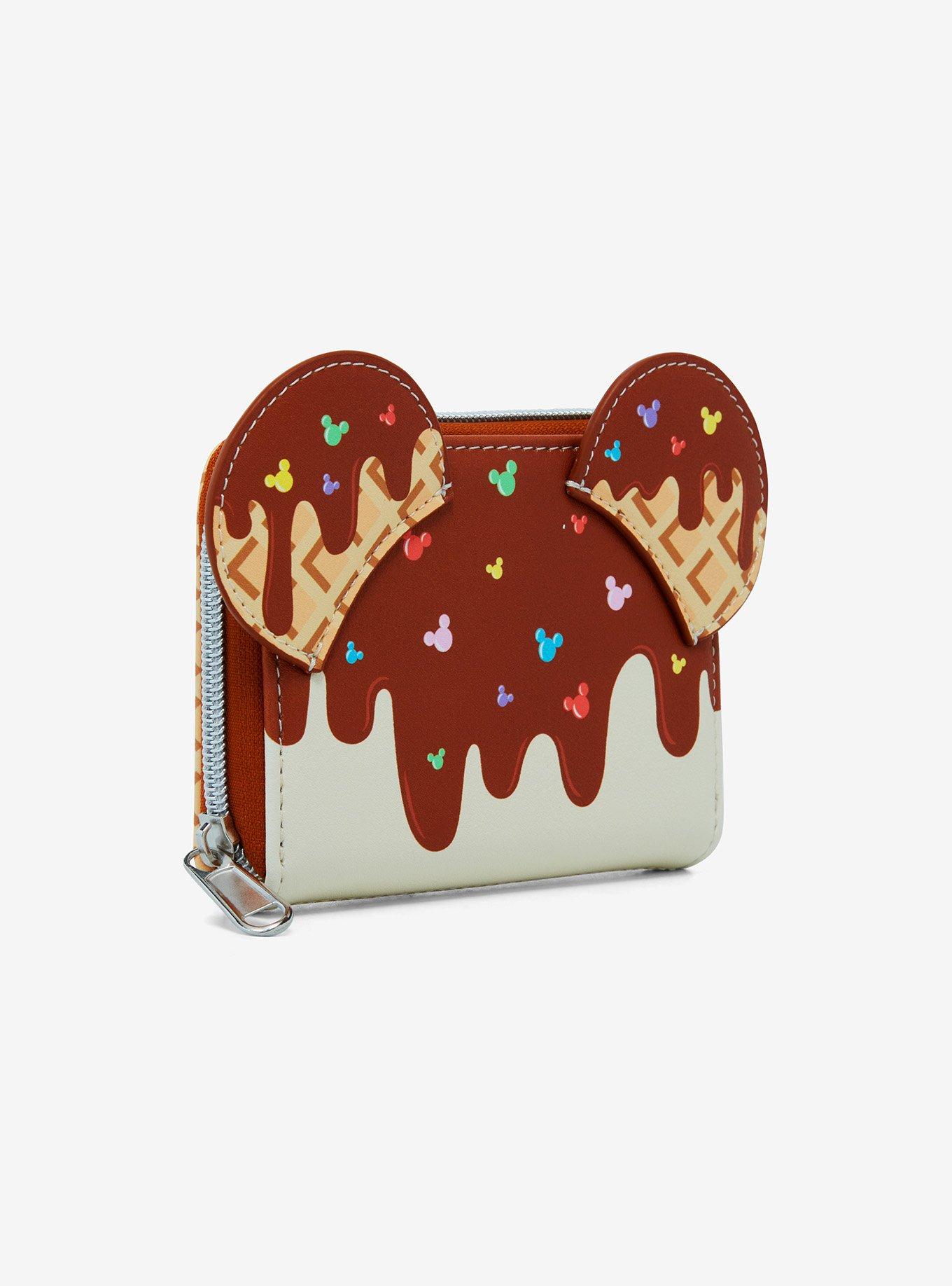 Loungefly Disney Mickey Mouse Ice Cream Mini Wallet, , alternate