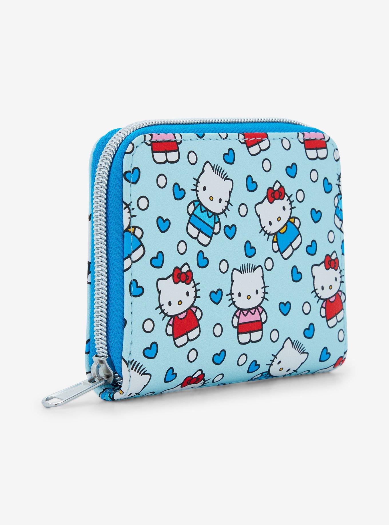 Loungefly Hello Kitty And Dear Daniel Allover Print Mini Zipper Wallet, , hi-res