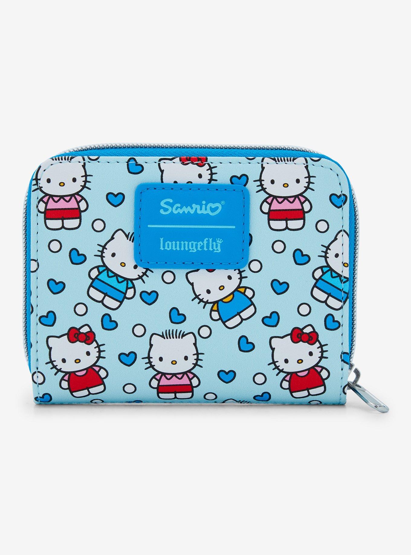 Loungefly Hello Kitty And Dear Daniel Allover Print Mini Zipper Wallet, , alternate