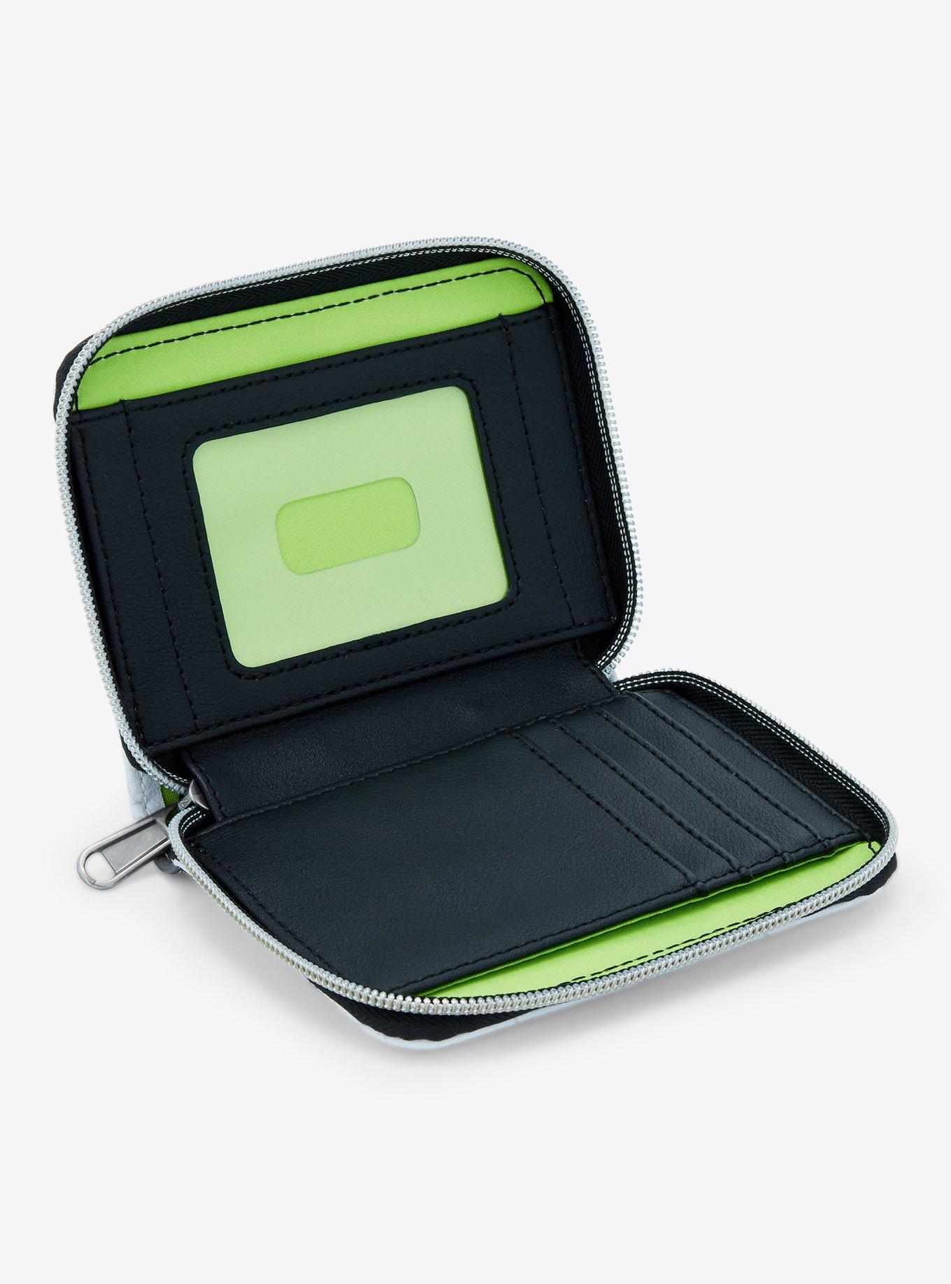 Loungefly Universal Monsters Glow-In-The-Dark Mini Zipper Wallet, , alternate
