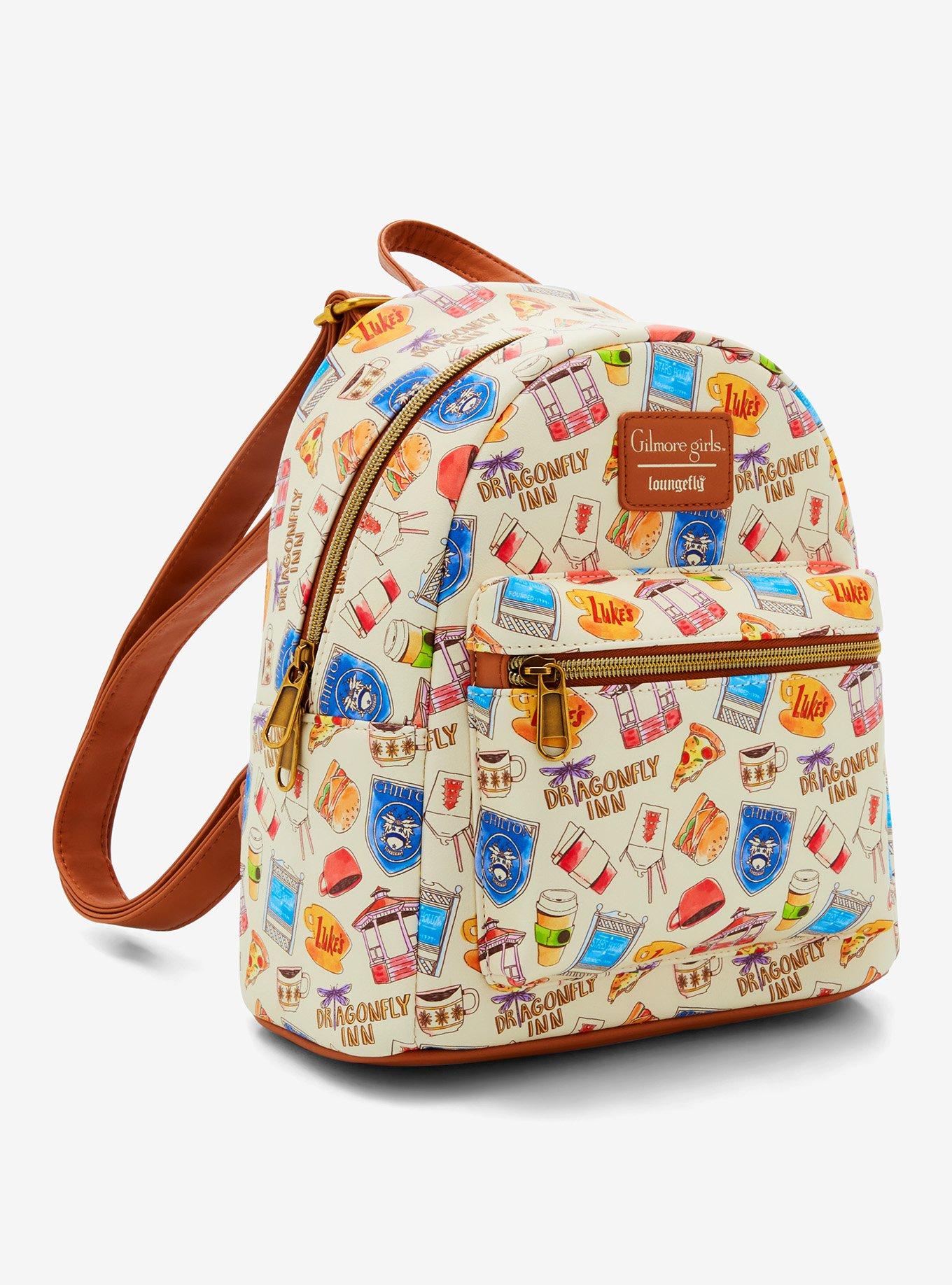 Loungefly Gilmore Girls Icons Mini Backpack, , hi-res