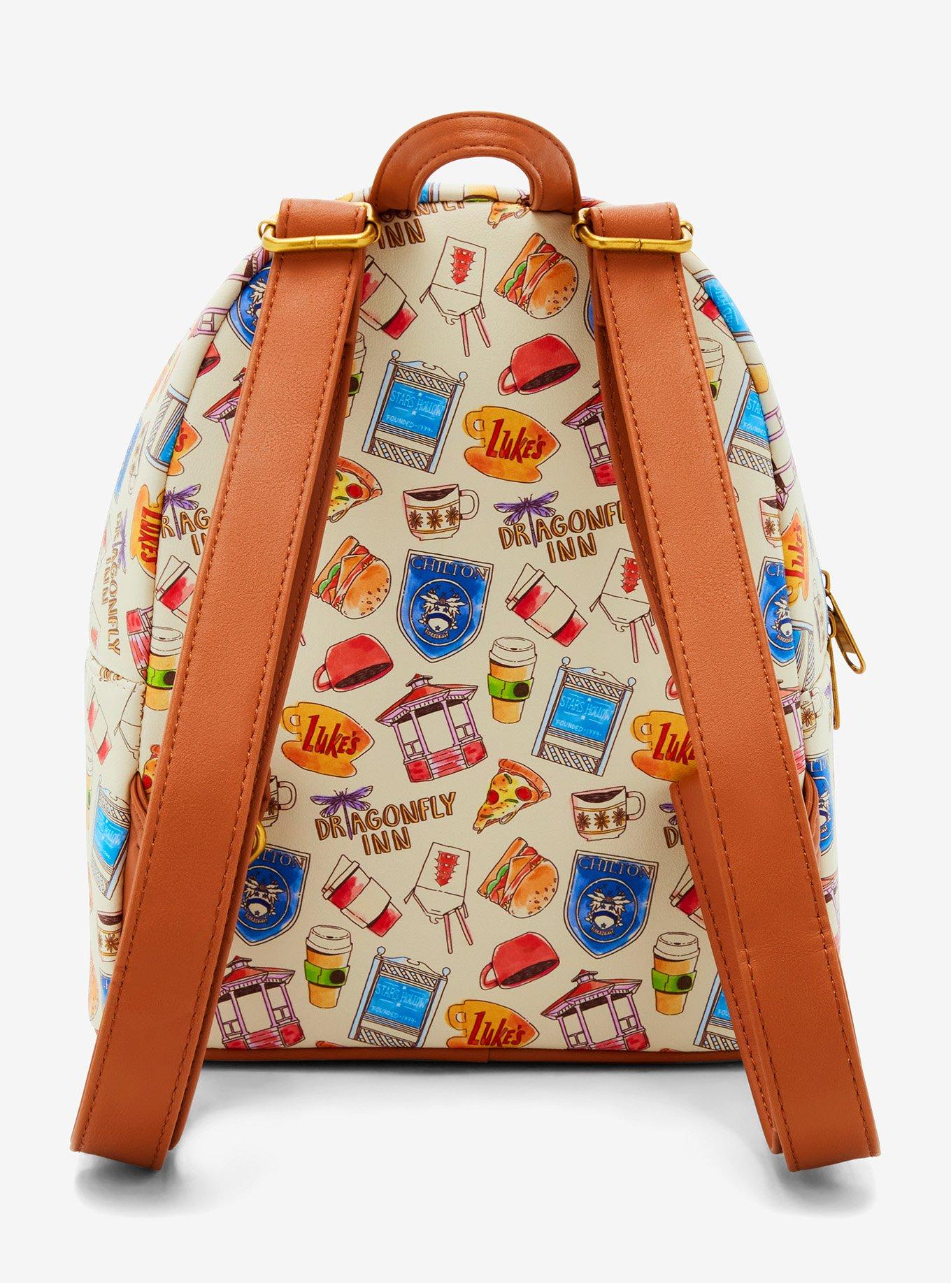 Loungefly Gilmore Girls Icons Mini Backpack, , alternate