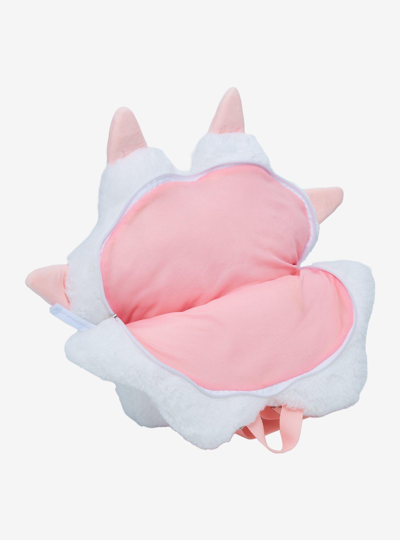 Cat Paw Plush Mini Backpack, , alternate