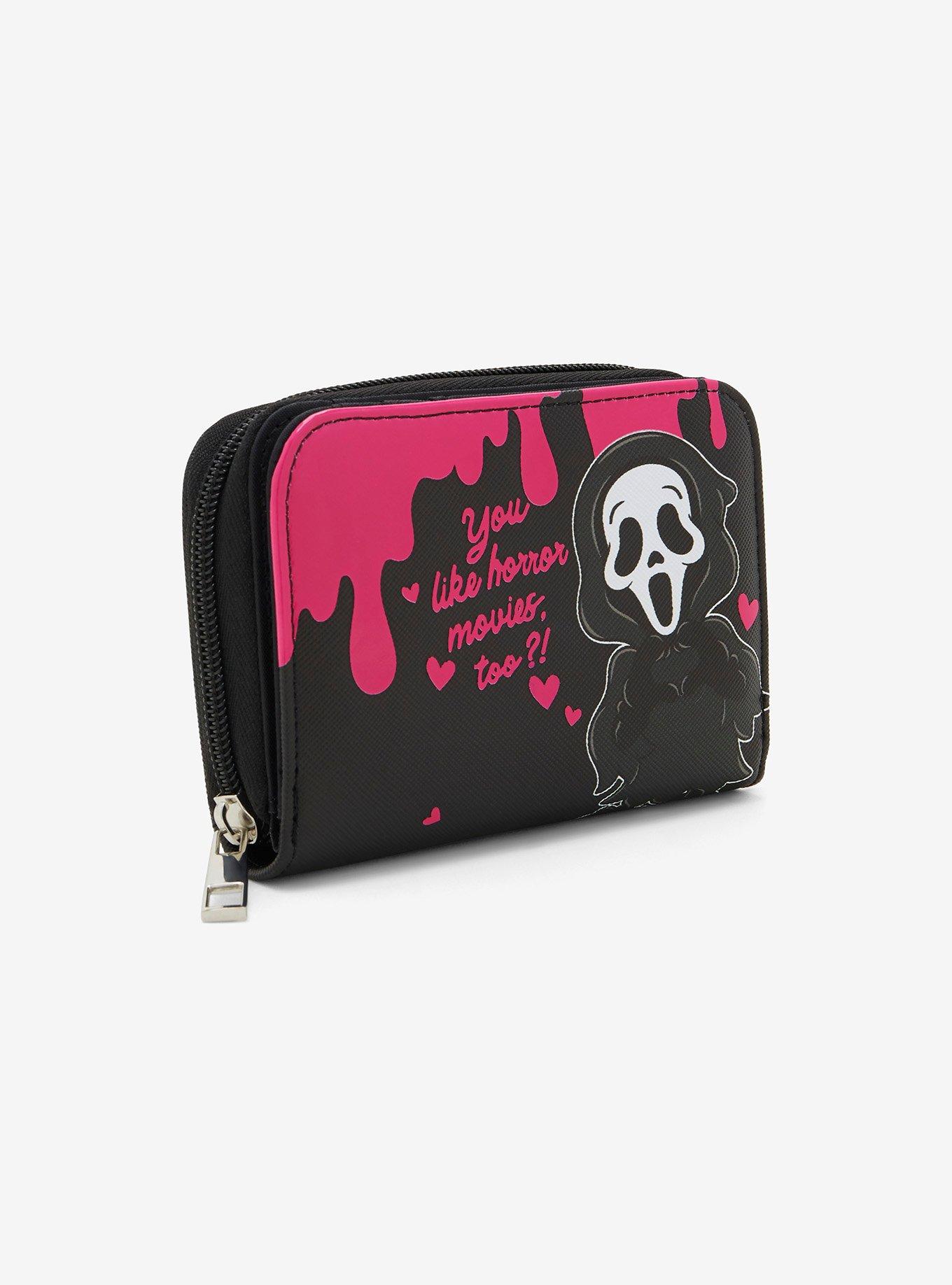 Ghost Face You Like Horror Movies Too Mini Zipper Wallet, , hi-res