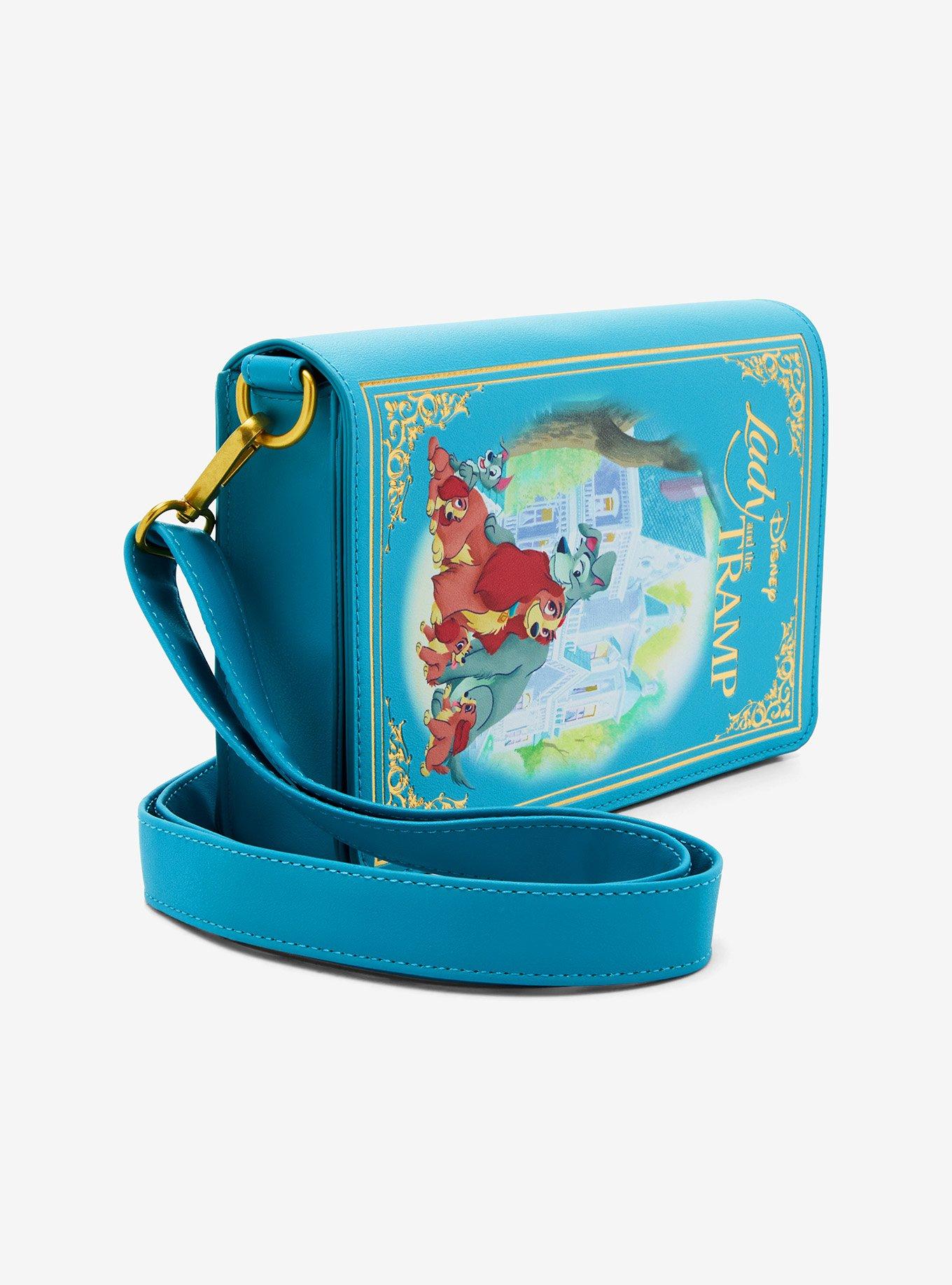 Loungefly Disney Lady And The Tramp Book Crossbody Bag, , hi-res