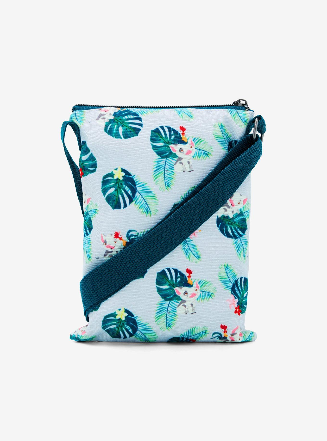 Loungefly Disney Moana Pua & Heihei Passport Crossbody Bag, , alternate