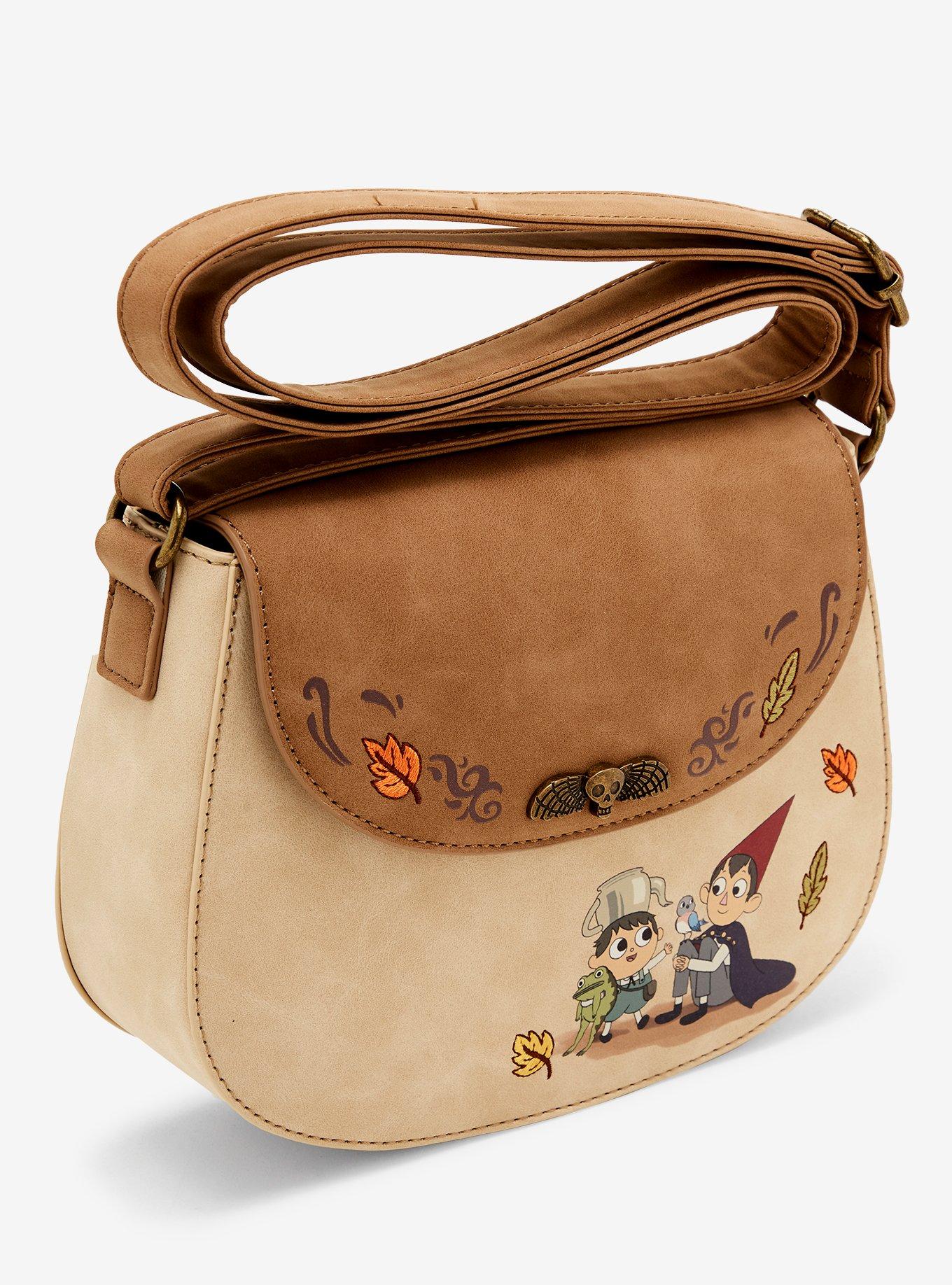 Over The Garden Wall Wirt & Greg Leaves Crossbody Bag, , alternate