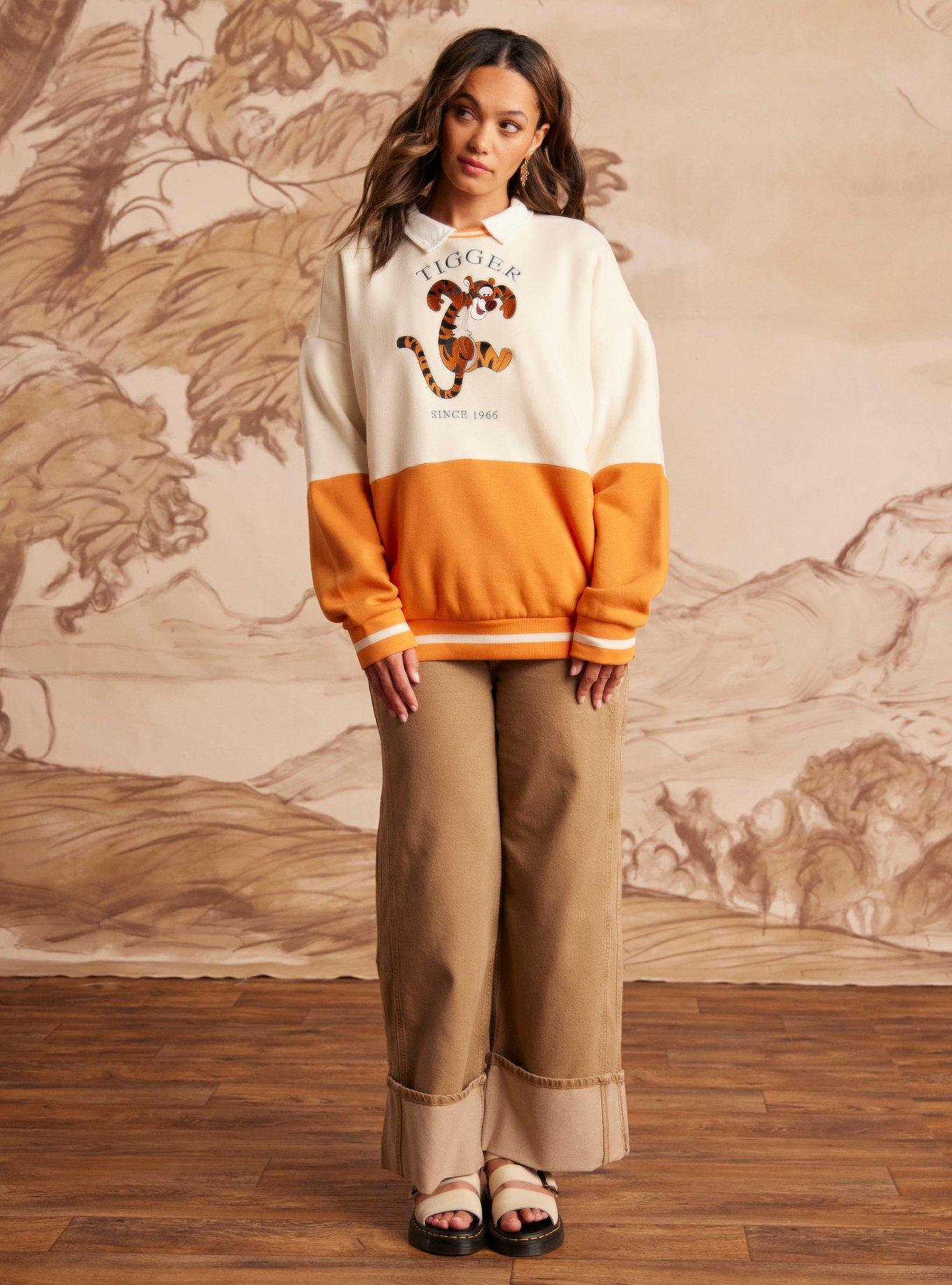 Disney Winnie the Pooh Tigger Panel Crewneck - BoxLunch Exclusive