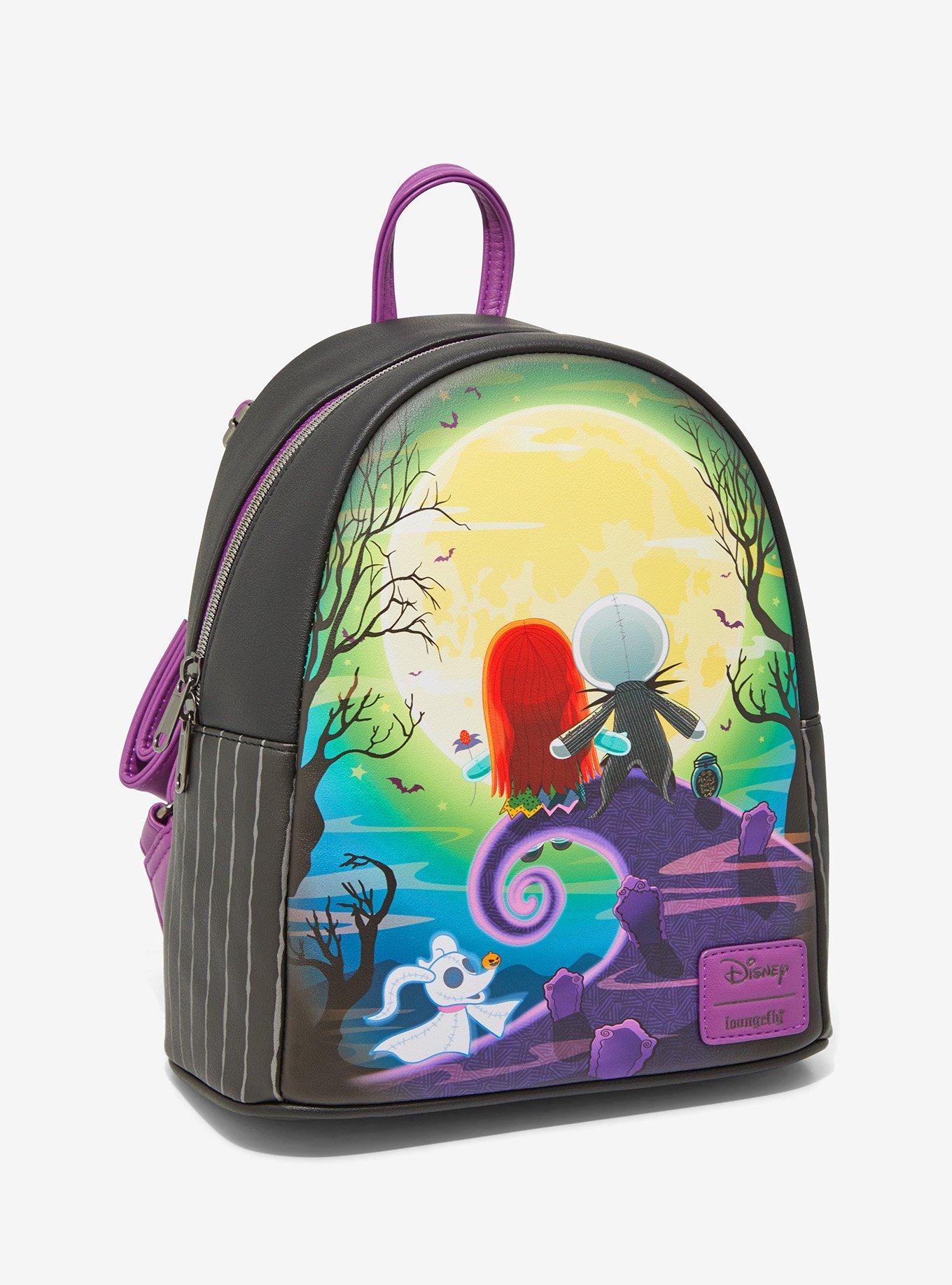 Loungefly The Nightmare Before Christmas Jack & Sally Doll Mini Backpack, , hi-res