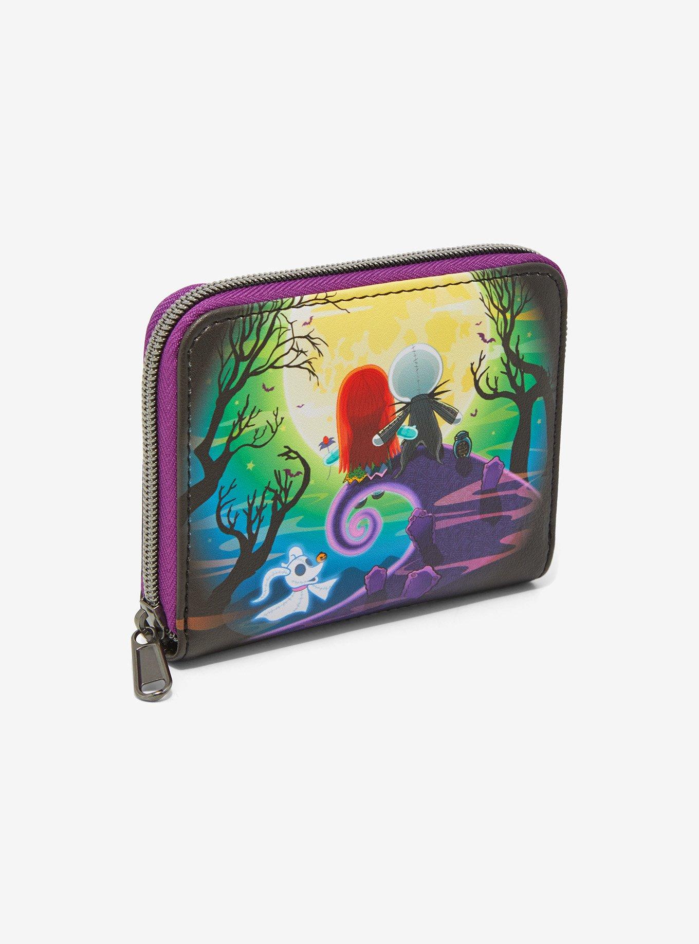 Loungefly The Nightmare Before Christmas Jack & Sally Doll Mini Wallet, , hi-res