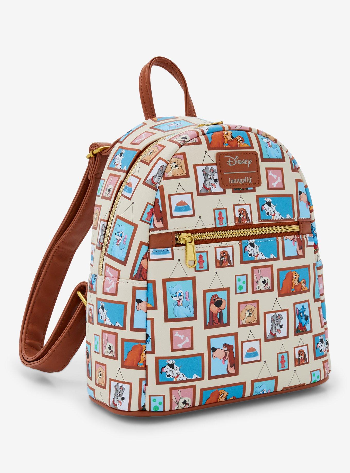 Loungefly Disney Dogs Gallery Mini Backpack, , hi-res