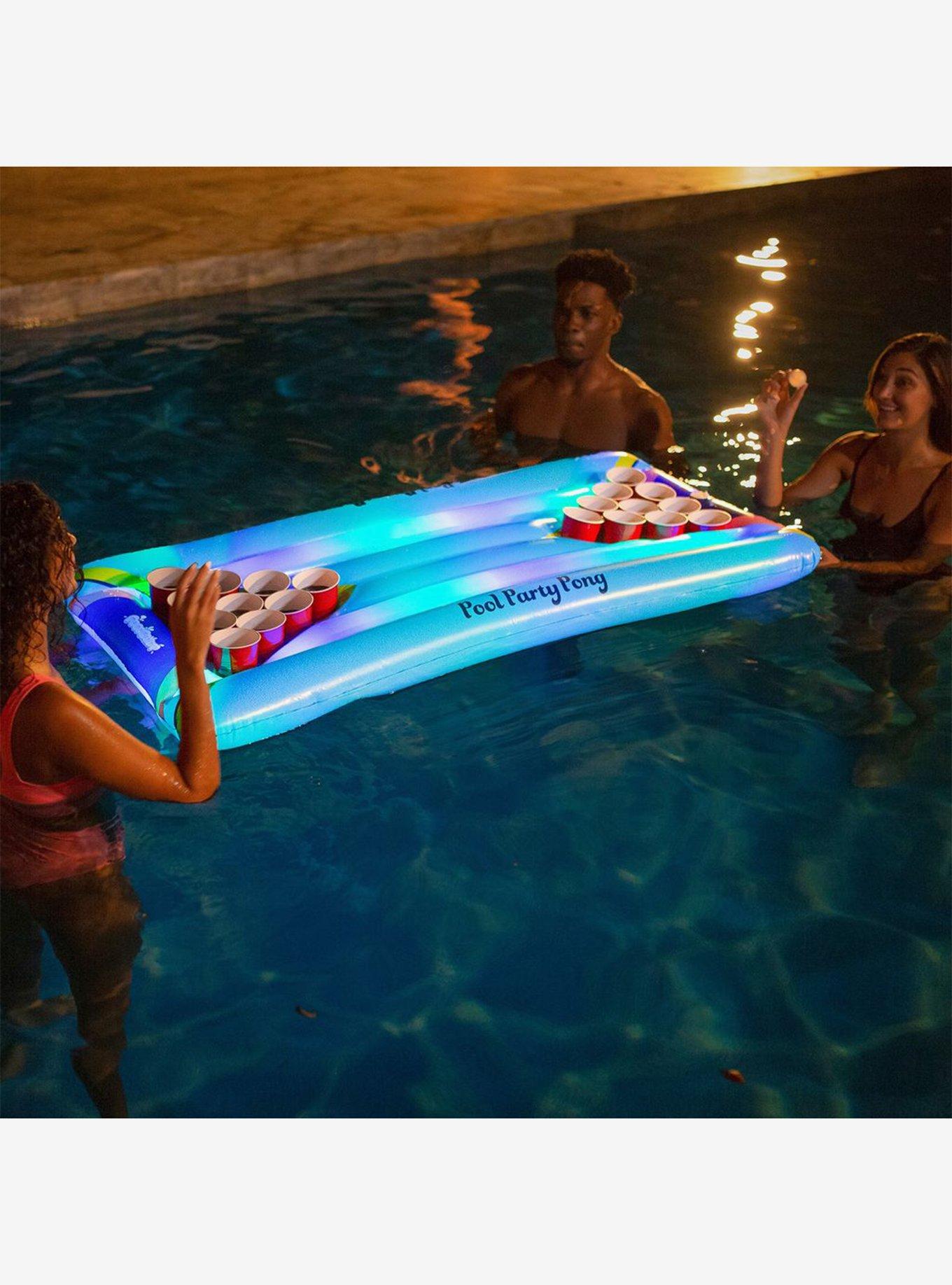Illuminated LED Pool Party Pong, , hi-res