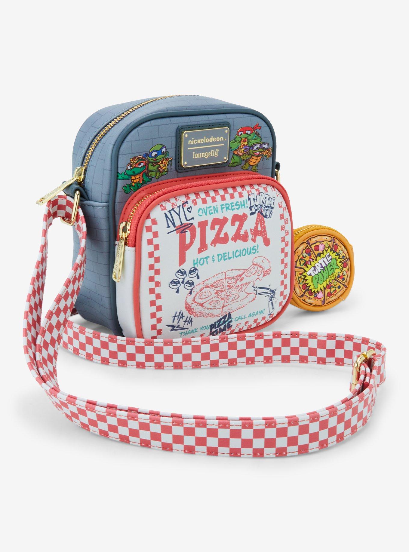 Loungefly Teenage Mutant Ninja Turtles Pizza Box Crossbody Bag - BoxLunch Exclusive, , alternate