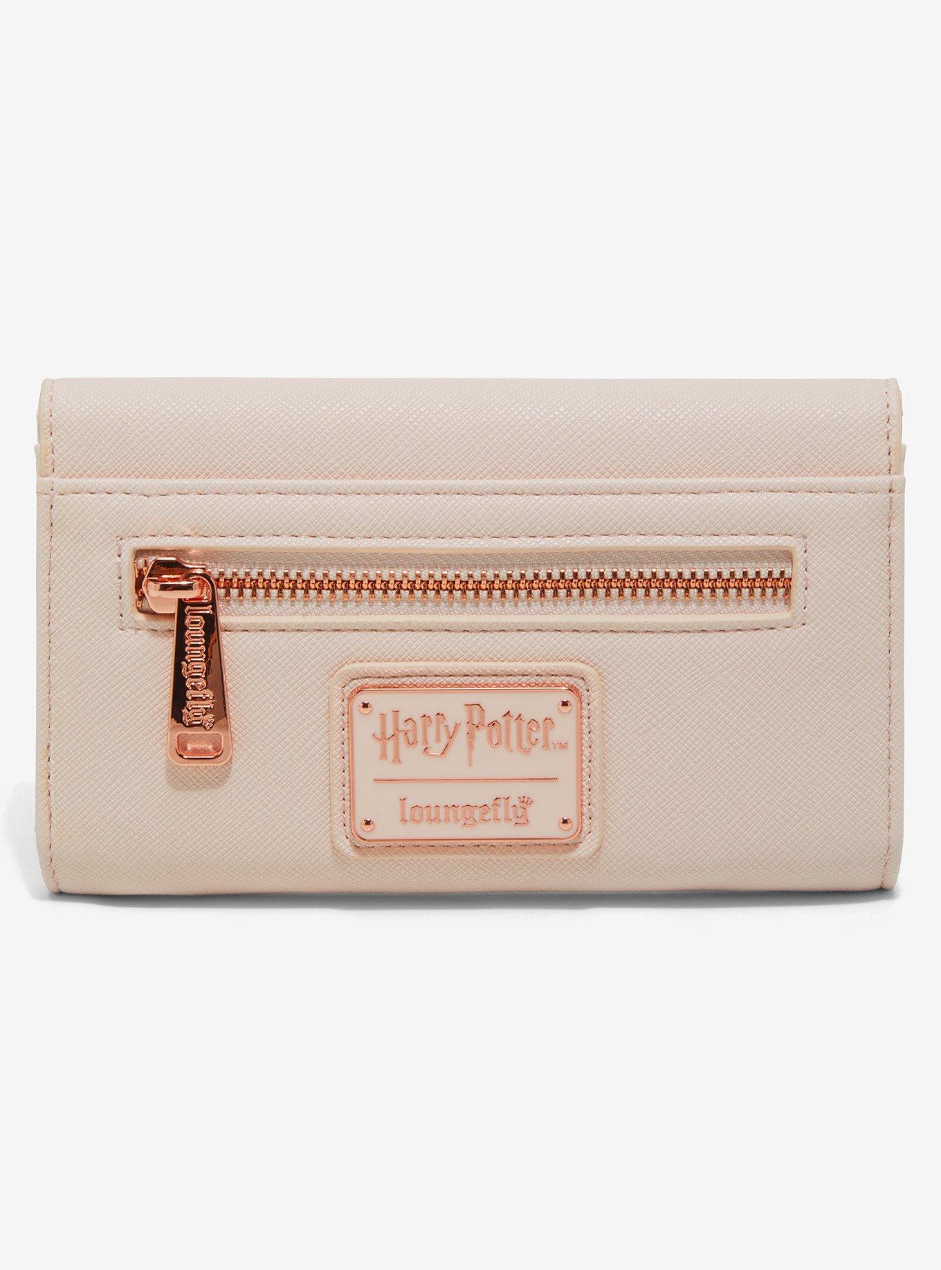 Loungefly Harry Potter Elder Wand Blush Pink Wallet — BoxLunch Exclusive, , alternate