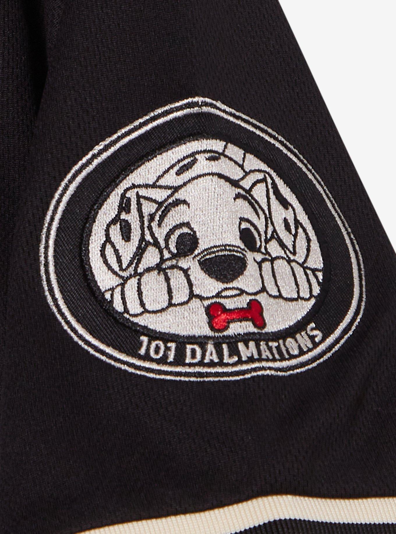 Disney 101 Dalmatians Cruella de Vil Black Baseball Jersey - BoxLunch Exclusive, BLACK, alternate