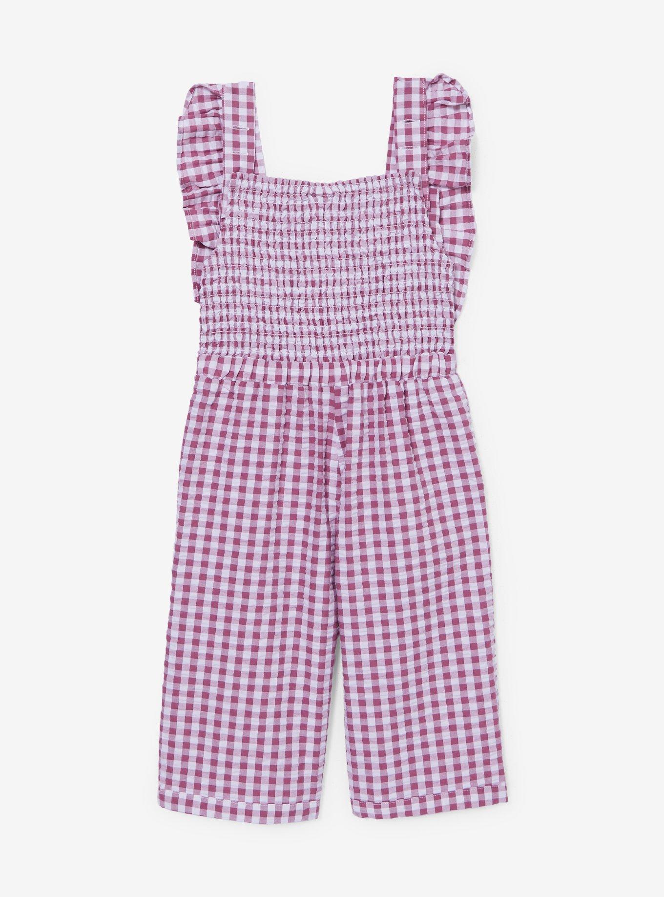 Disney The Princess and the Frog Tiana Toddler Ruffle Romper &mdash; BoxLunch Exclusive, PURPLE, alternate