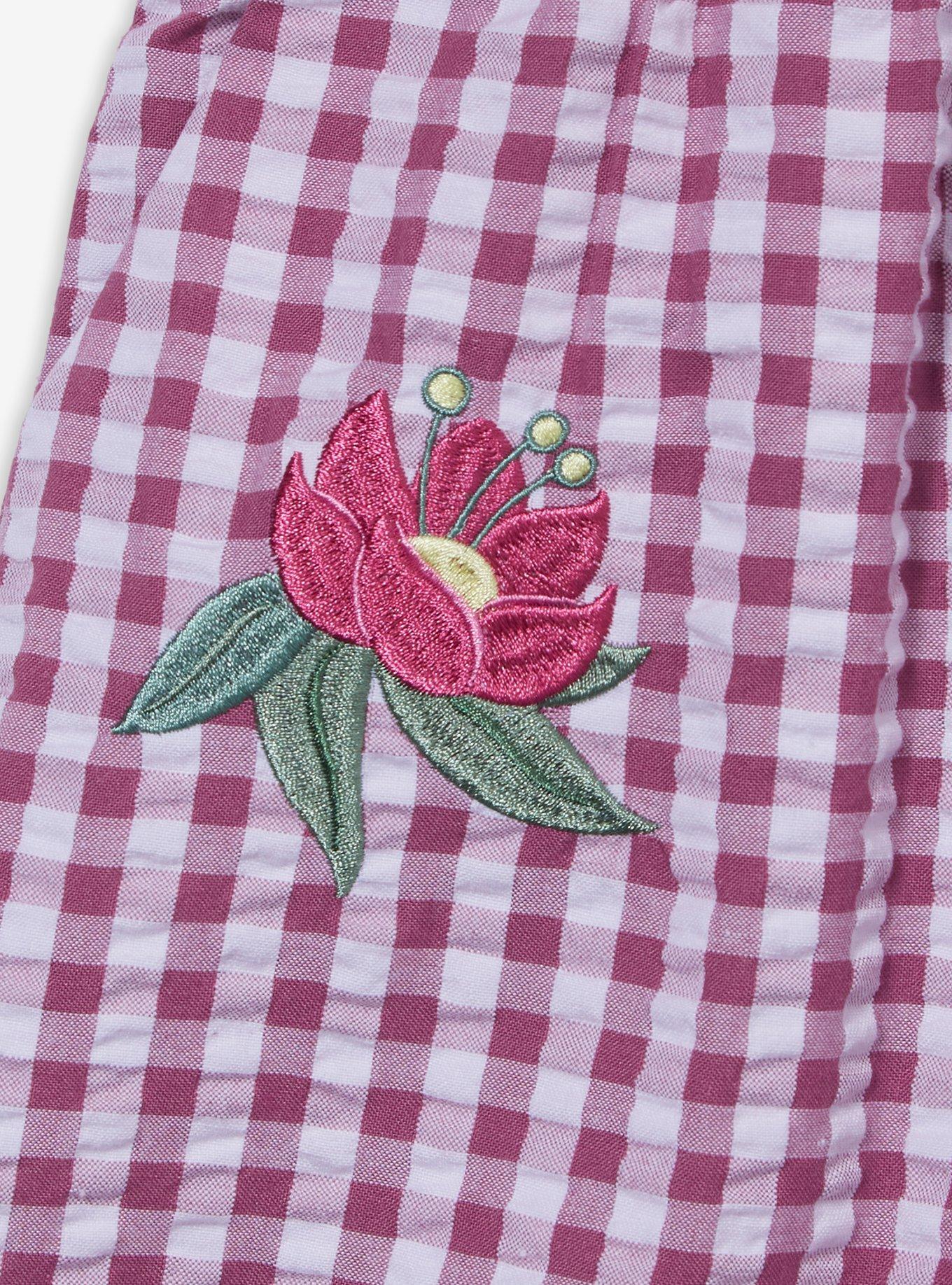 Disney The Princess and the Frog Tiana Toddler Ruffle Romper &mdash; BoxLunch Exclusive, PURPLE, alternate