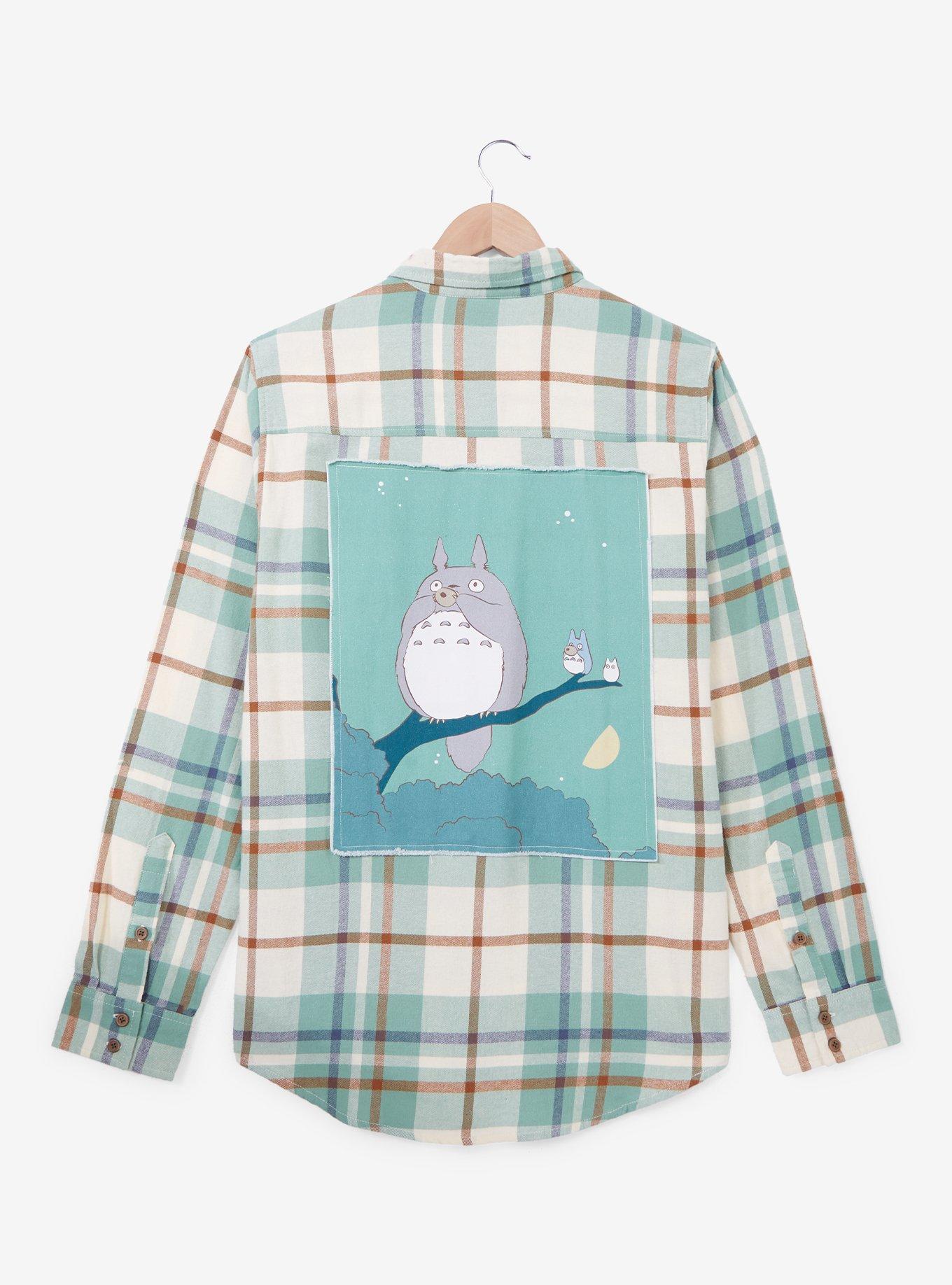 Our Universe Studio Ghibli® My Neighbor Totoro Soot Sprites Embroidered Flannel, , hi-res