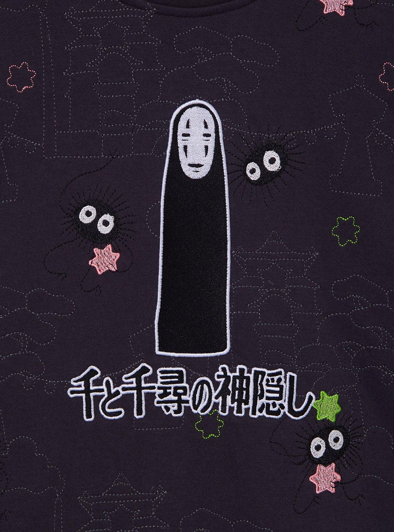 Our Universe Studio Ghibli® Spirited Away No-Face Embroidered Allover Print Sweatshirt, , hi-res