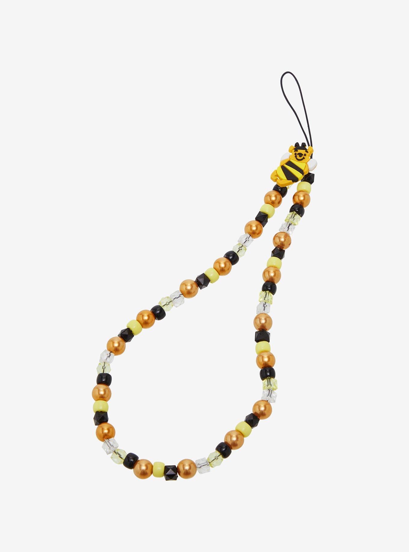 Disney Winnie the Pooh Bumblebee Beaded Phone Charm &mdash; BoxLunch Exclusive, , alternate