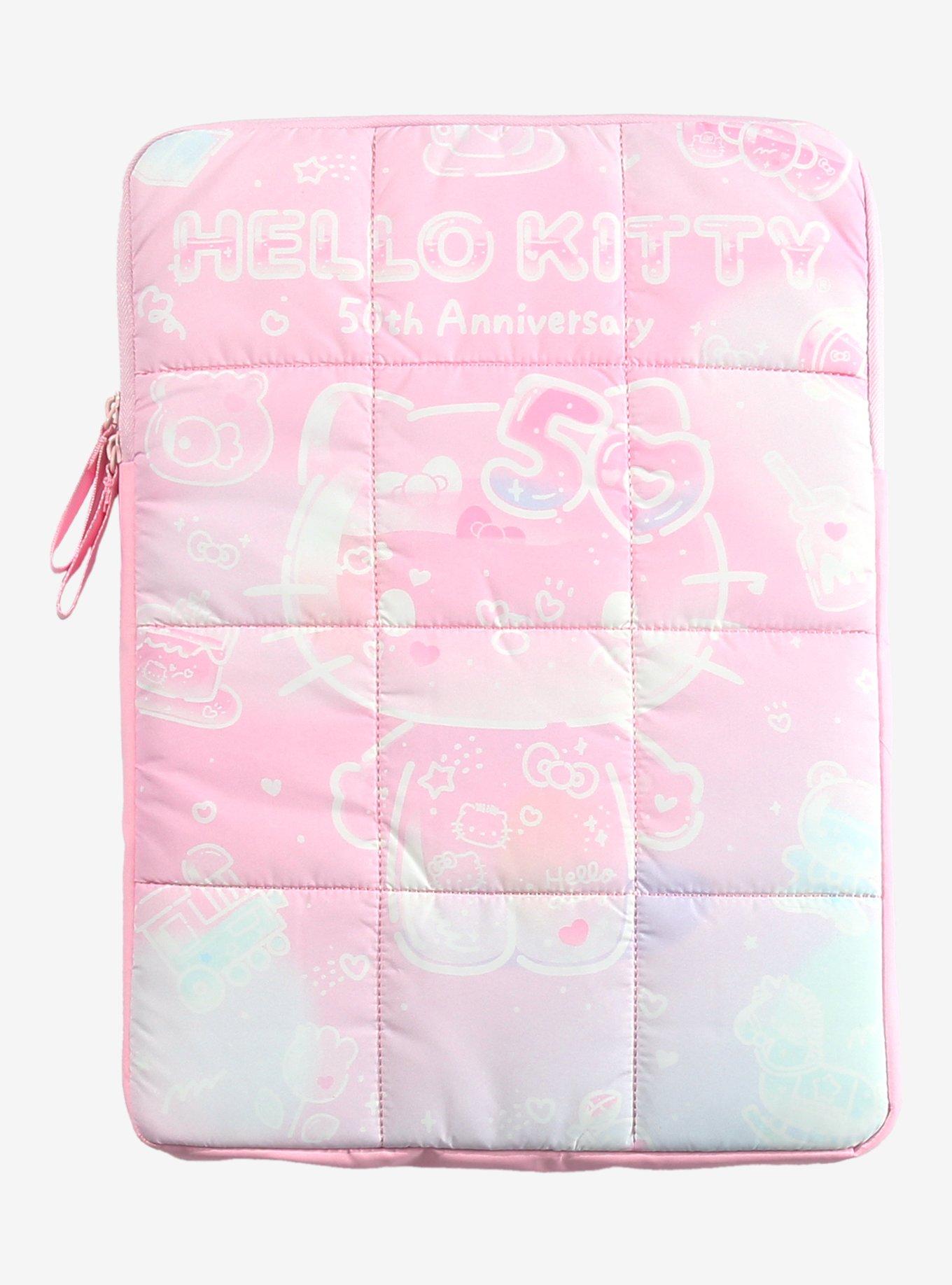 Sonix Sanrio Hello Kitty 50th Anniversary Puffed Laptop Sleeve, , alternate