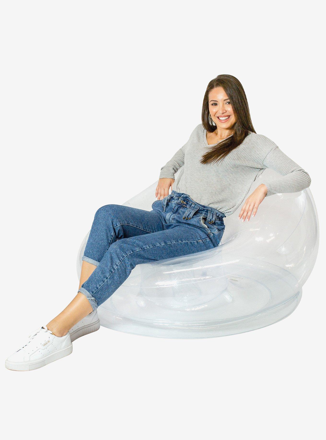 Clear Inflatable BloChair, , alternate