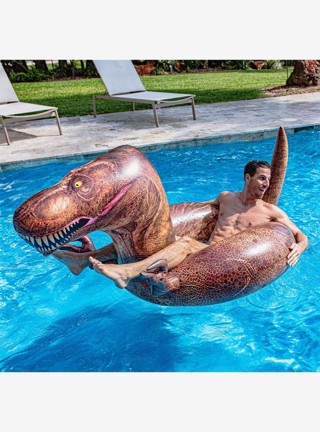 T-Rex Dinosaur 48" Jumbo Pool Tube, , hi-res