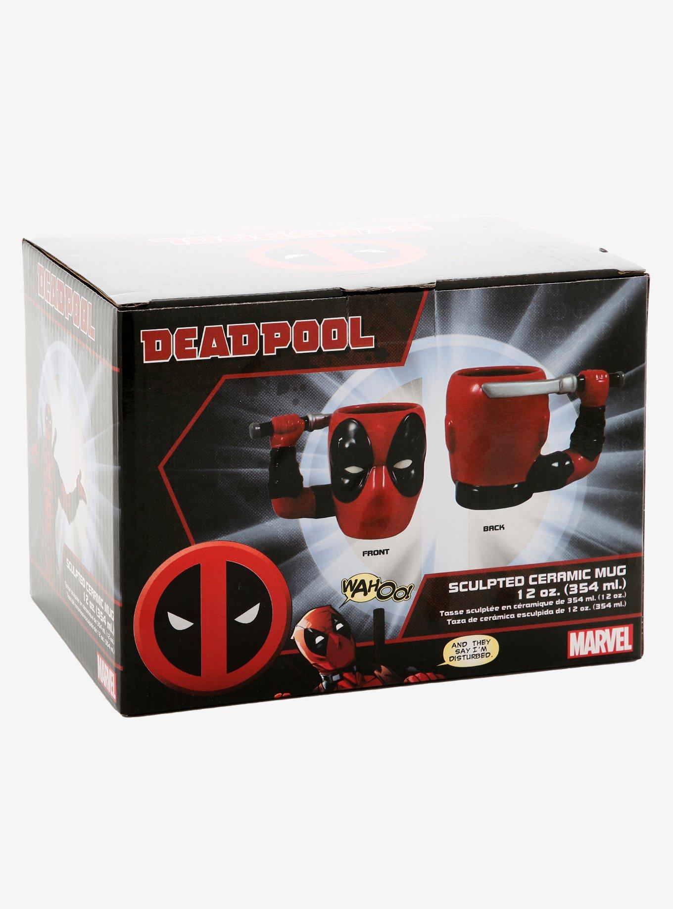 Marvel Deadpool Figural Mask Mug, , alternate