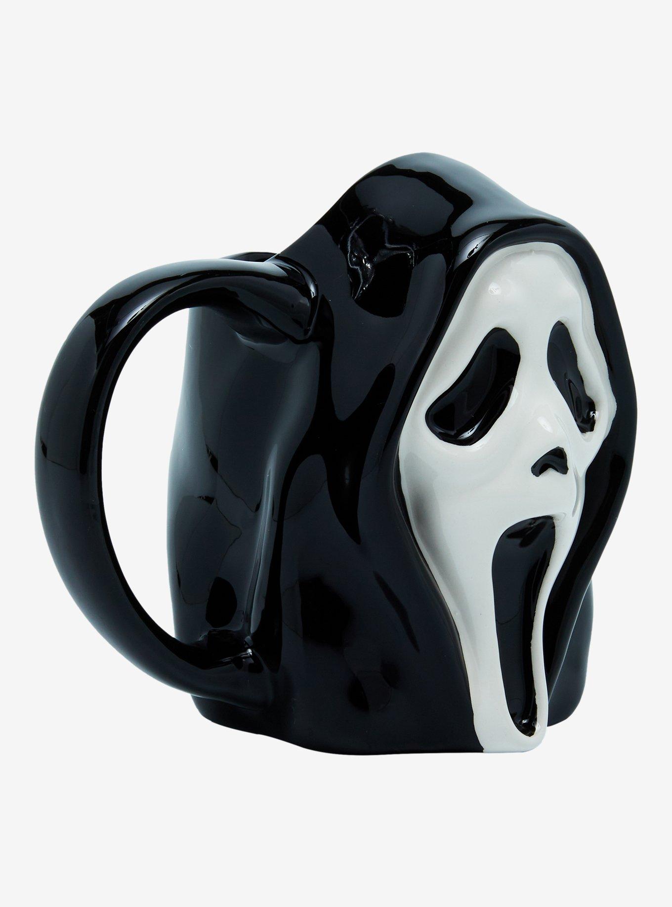 Ghost Face Mask Figural Mug, , hi-res