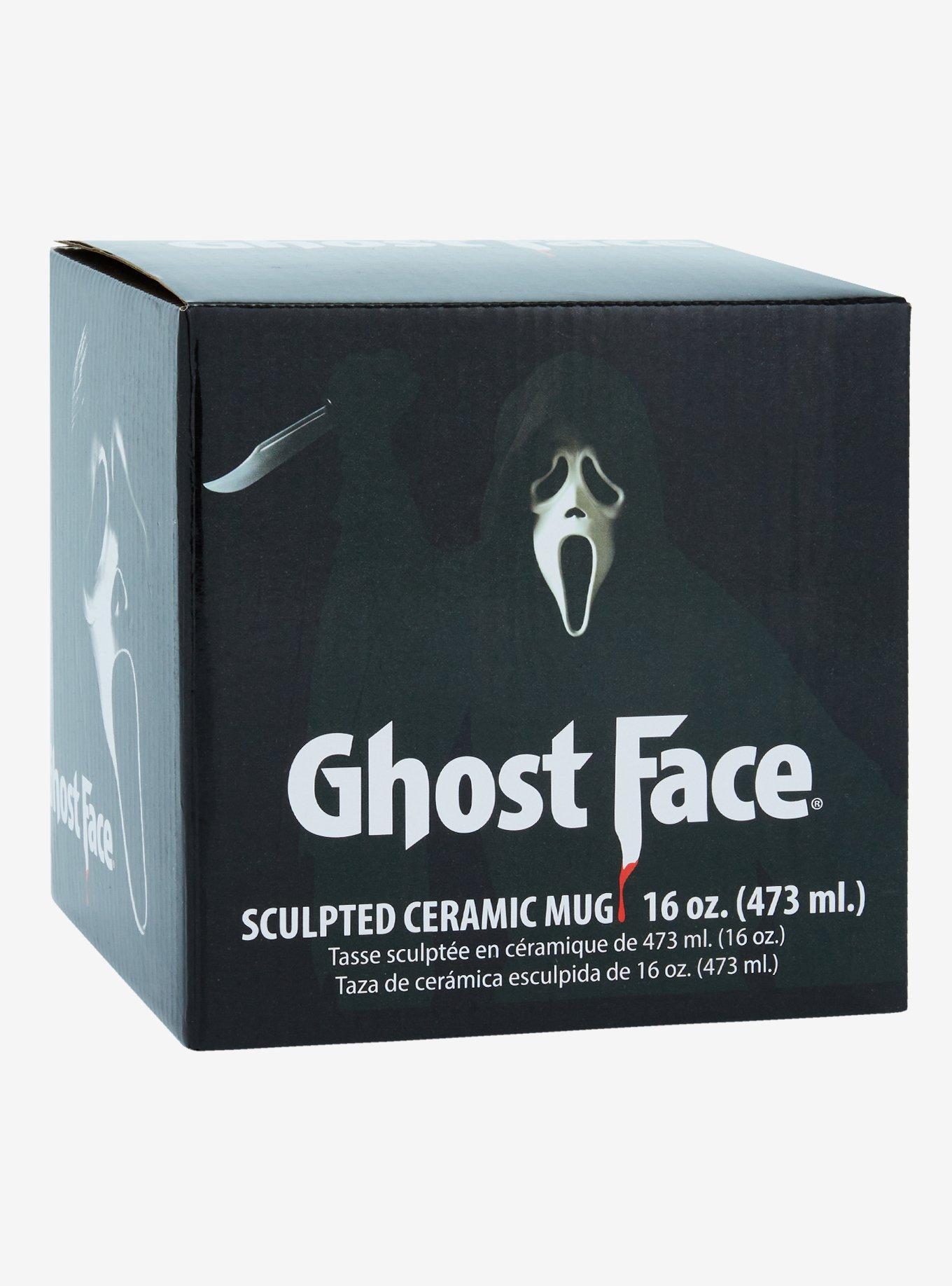 Ghost Face Mask Figural Mug, , alternate