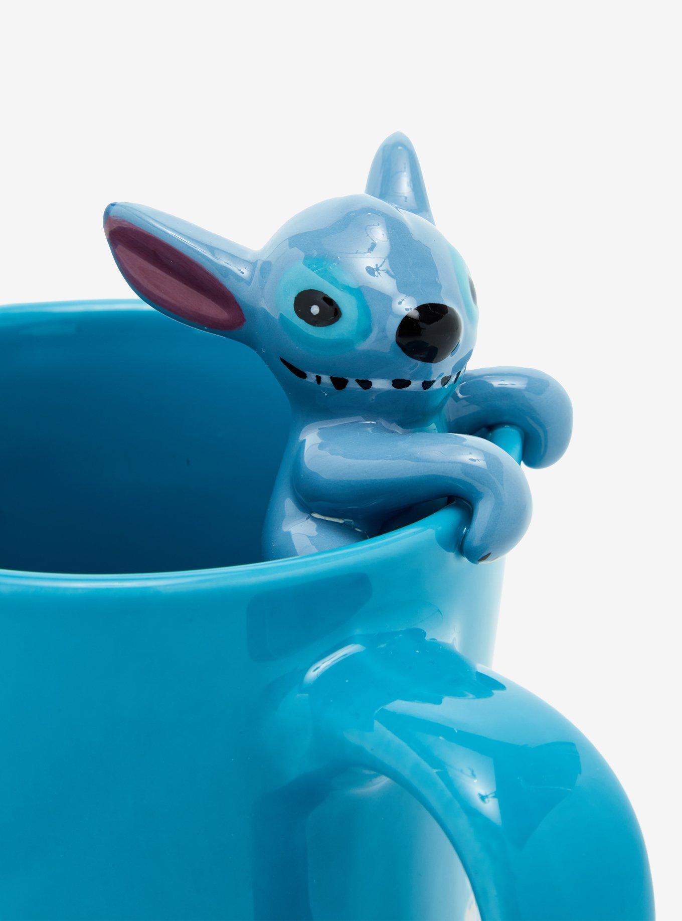 Disney Lilo & Stitch Figural Stitch Peeking Mug, , alternate