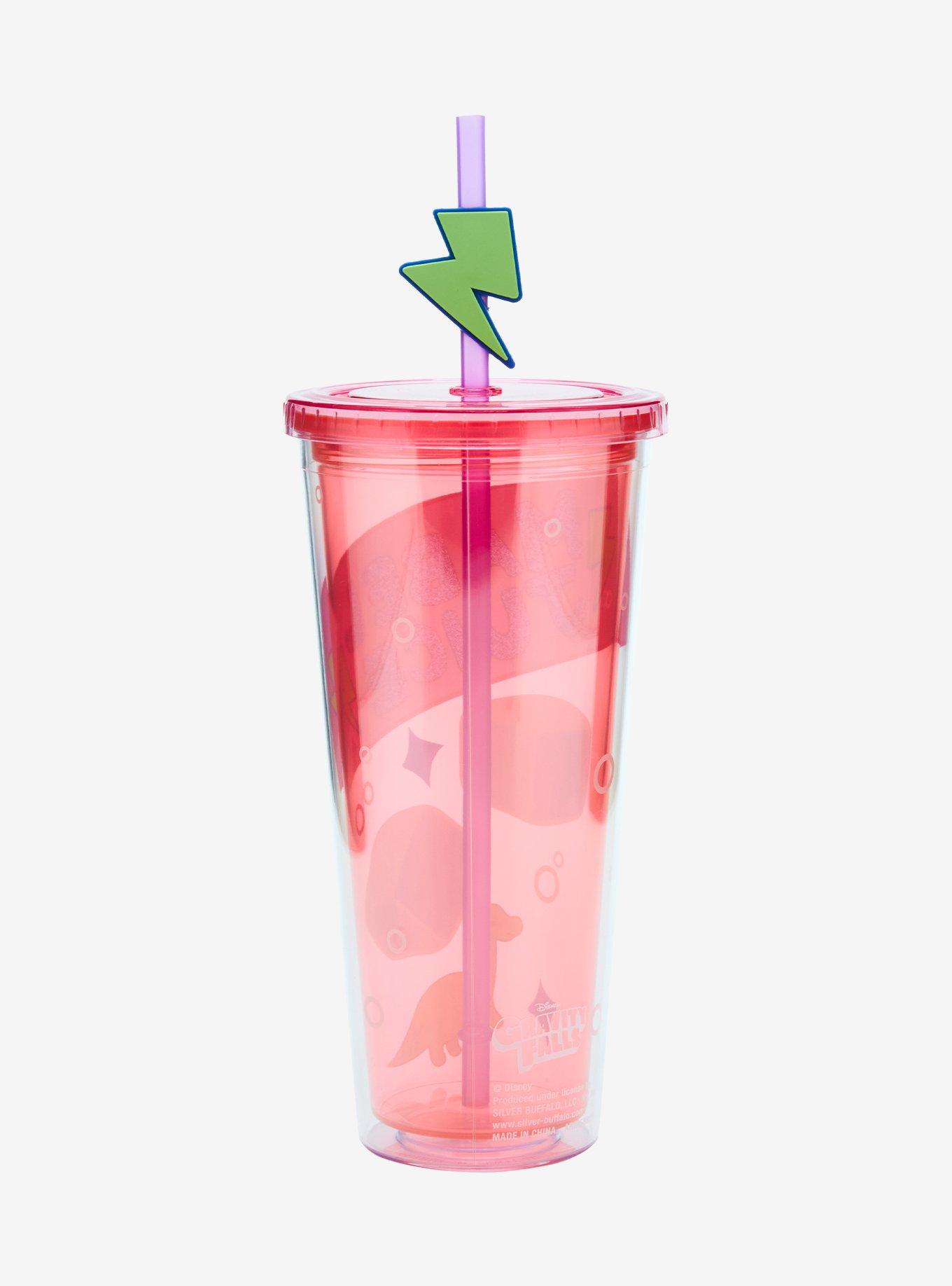 Gravity Falls Mabel Juice Carnival Cup with Straw Charm, , alternate