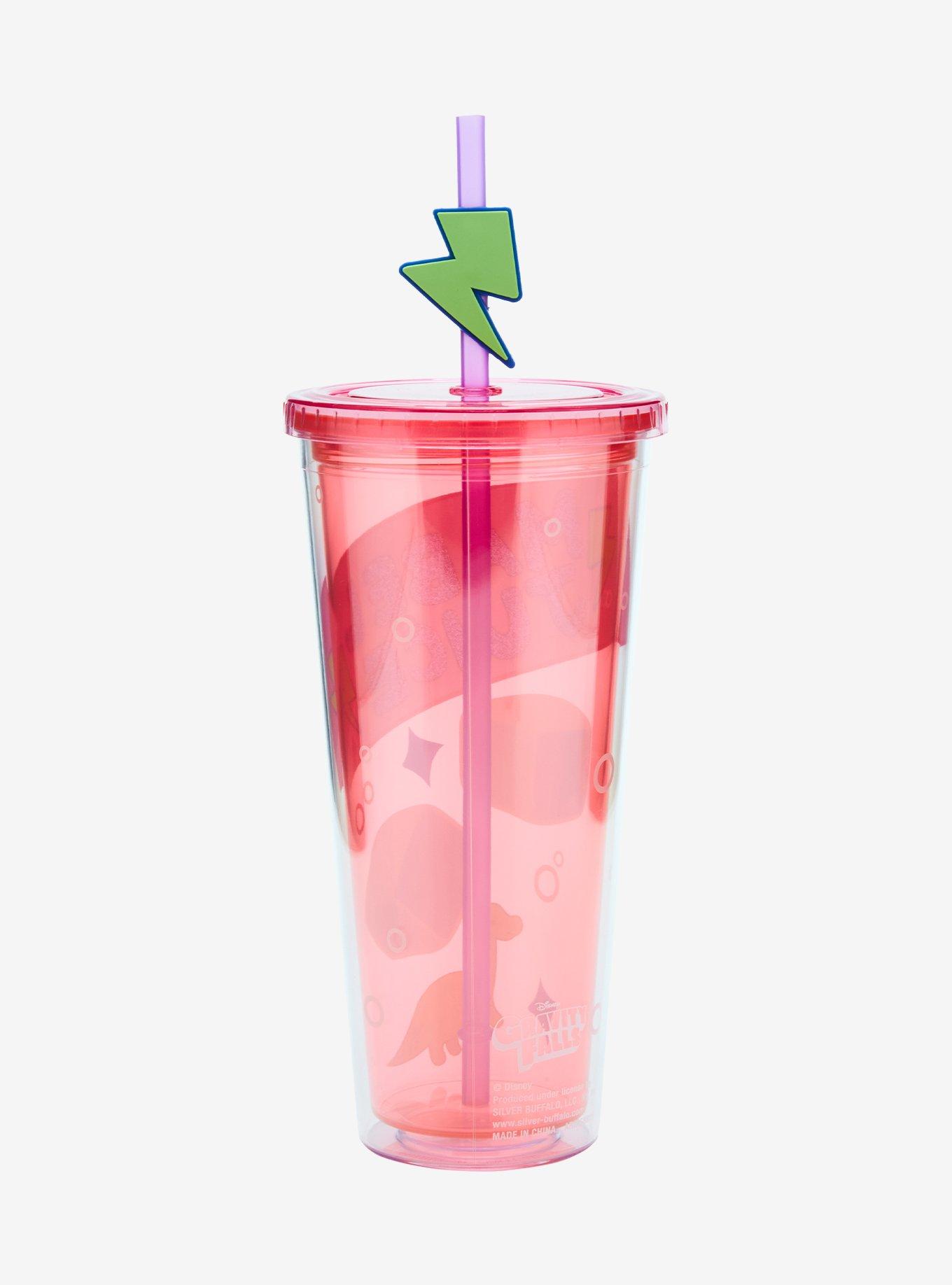 Gravity Falls Mabel Juice Carnival Cup with Straw Charm, , alternate