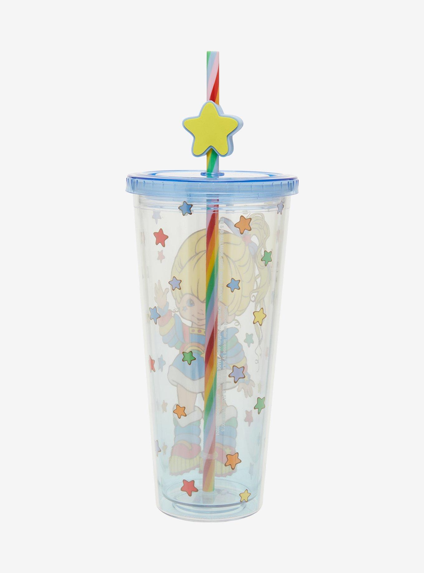 Rainbow Brite Portrait Carnival Cup with Straw Charm, , hi-res